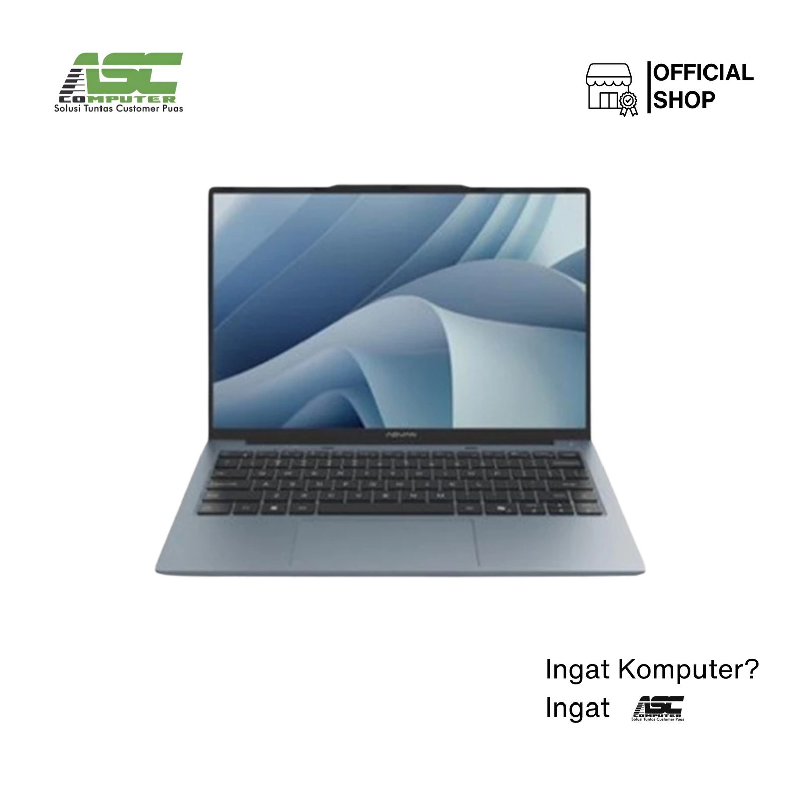 Advan Workmate R5 Laptop AMD Ryzen 5 3500U 8GB RAM 256GB SSD AMD Radeon Vega 8 Graphics 14 inch FHD IPS Win11 Light Blue Bundled Bag (1Y Warranty)