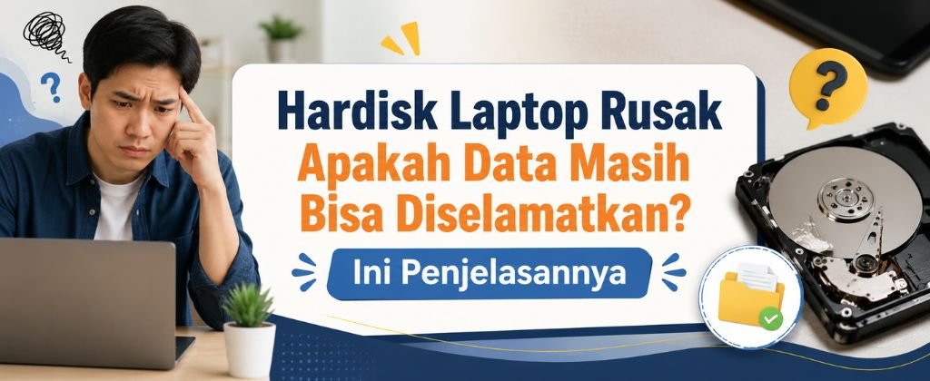 Hardisk Laptop Rusak Apakah Data Masih Bisa Diselamatkan? Ini Penjelasannya
