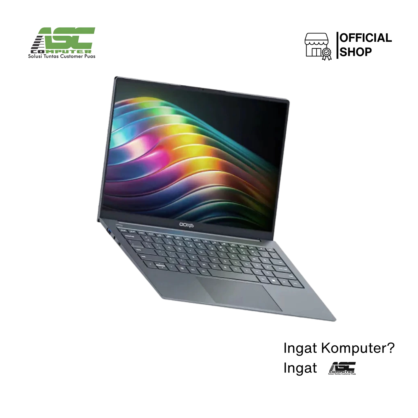 Axioo Hype R3 Laptop Intel Core i3-1215U 12GB RAM 256GB SSD Integrated Intel UHD Graphics 14 inch FHD IPS Win11 Pro Grey Bundled Bag (1Y Warranty) – NBAXMH-C3C15-122R1