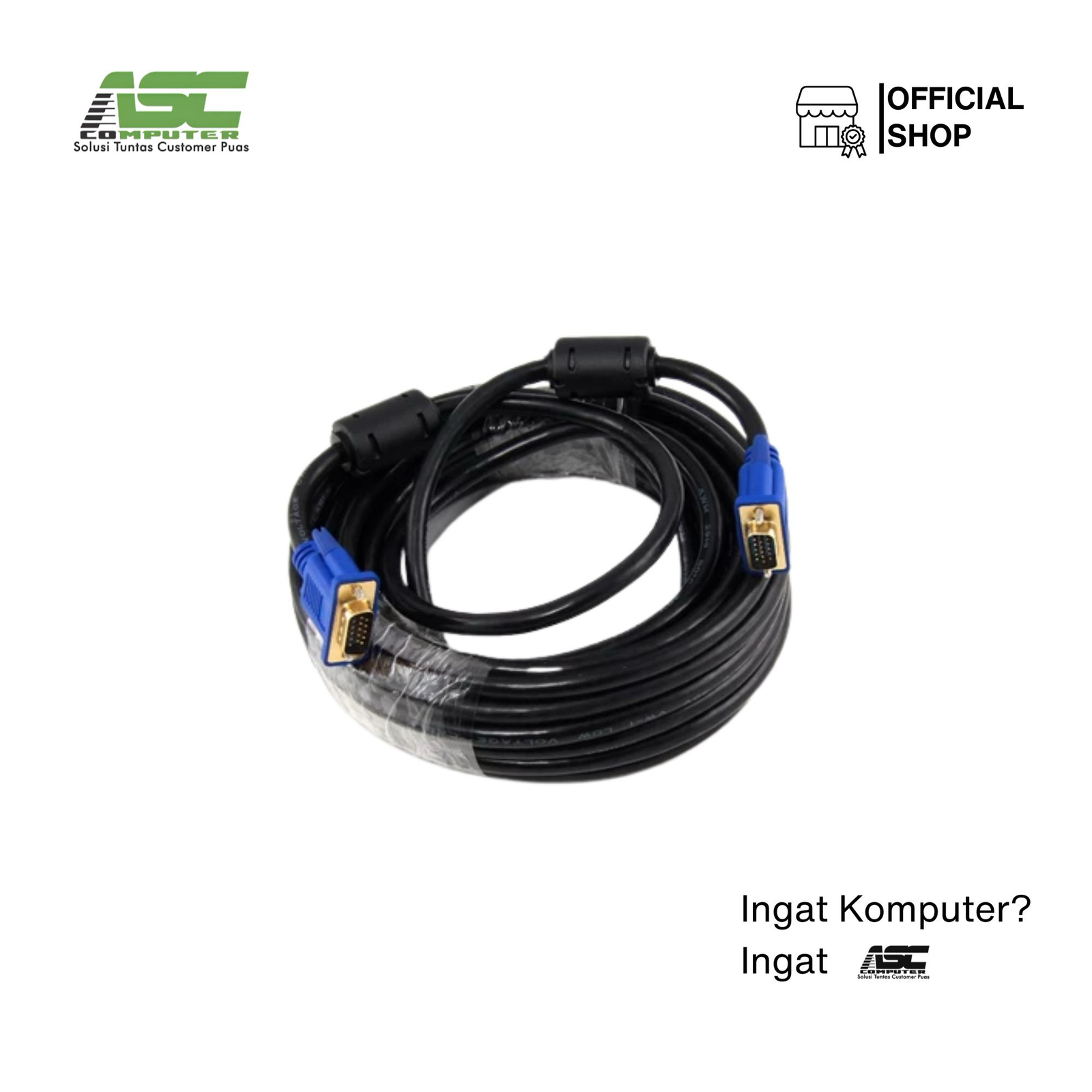 Kabel VGA 15Meter MM GOLD