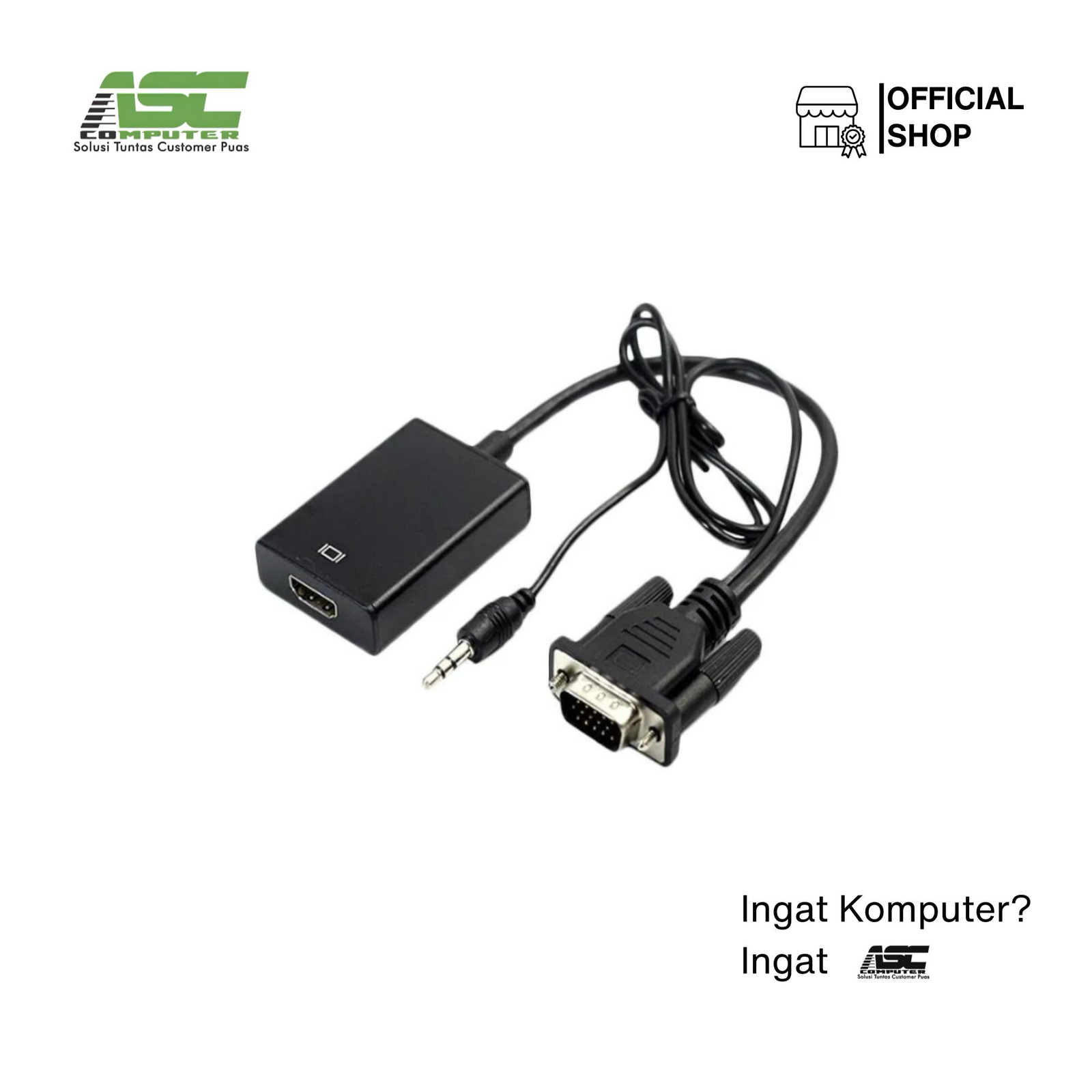 Konektor HDMI to VGA + Audio