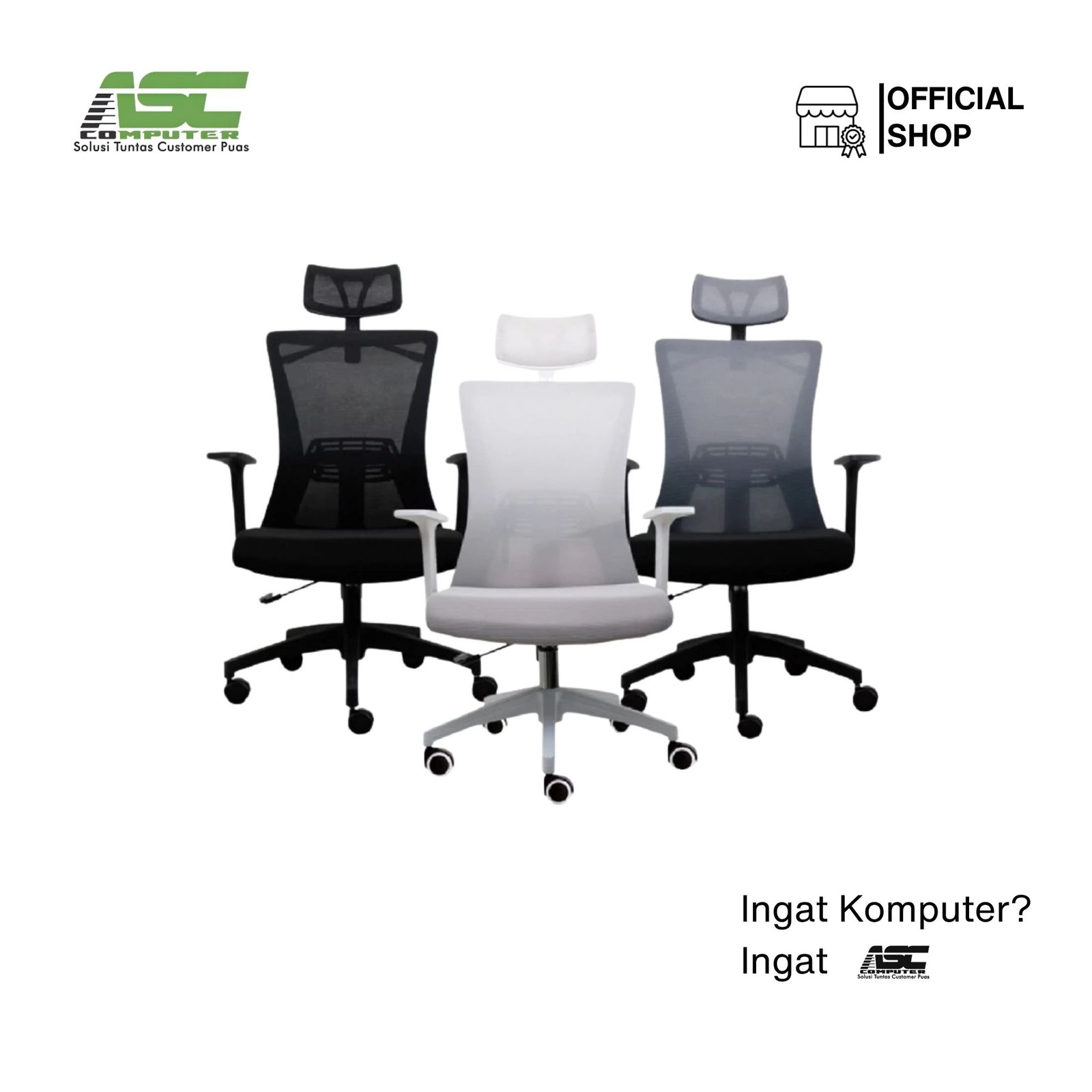 Fantech Kursi Kantor OCA258S V2