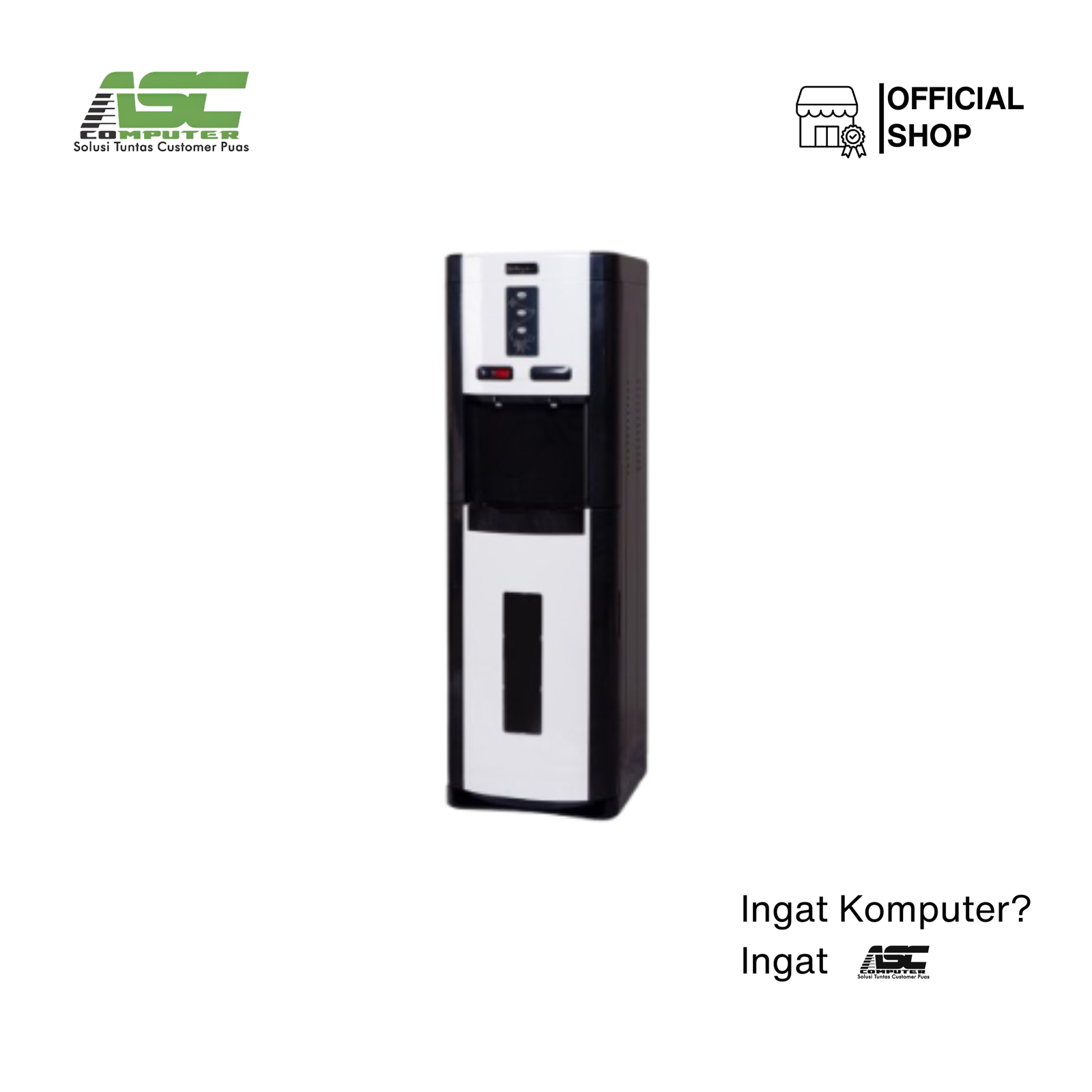 Dispenser Air Galon Bawah Miyako WDP-300 Hot & Cool (Bottom Loading)