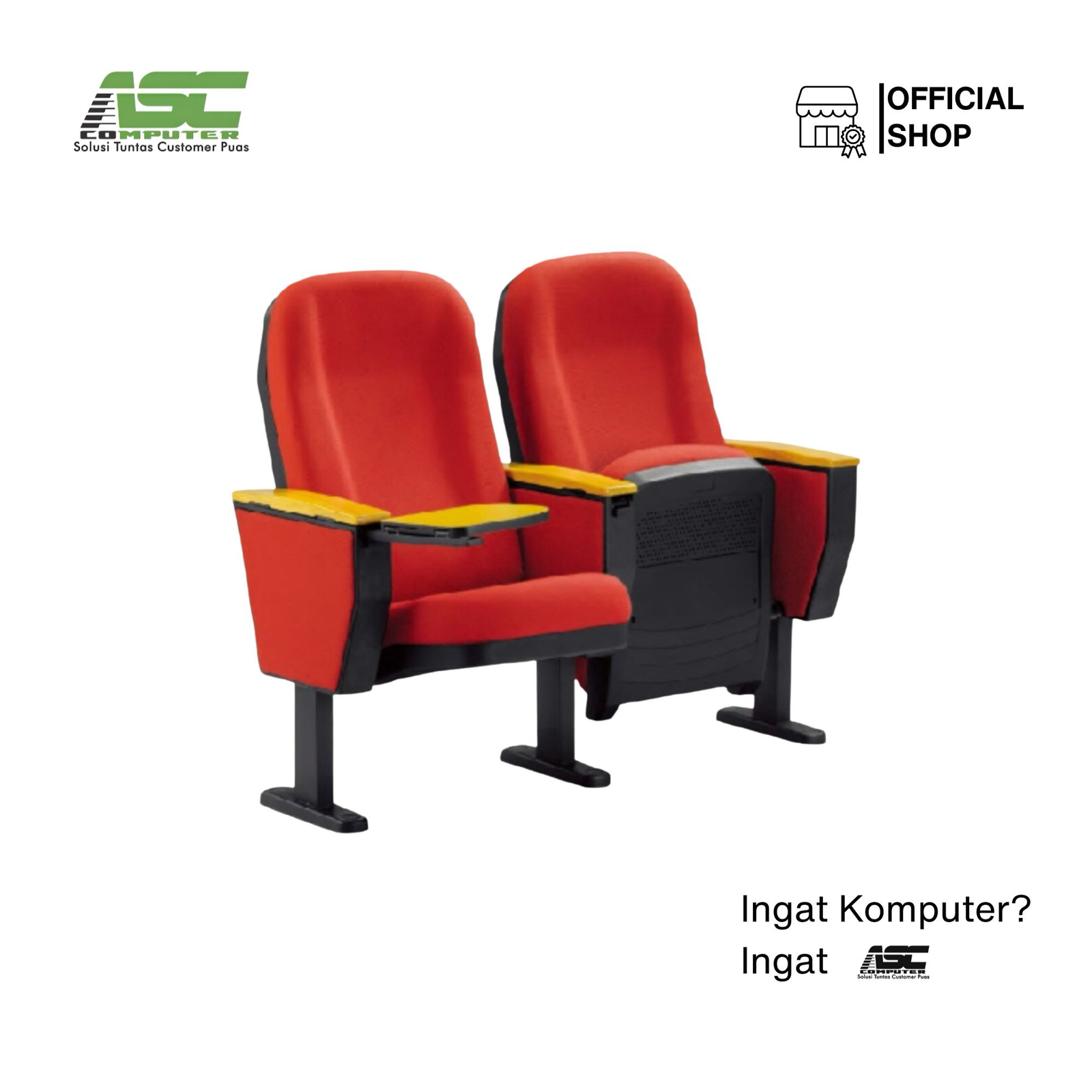 KURSI CHITOSE TEATRO S15 DX ( 2 SEATER )