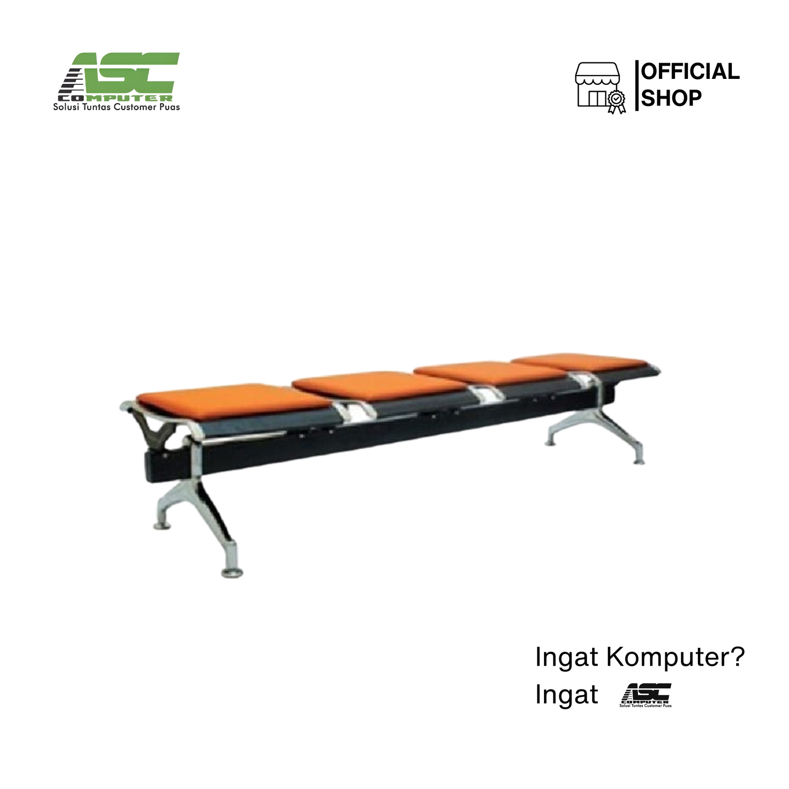Kursi Tunggu 4 Dudukan Chairman Airseat AC-1040 F