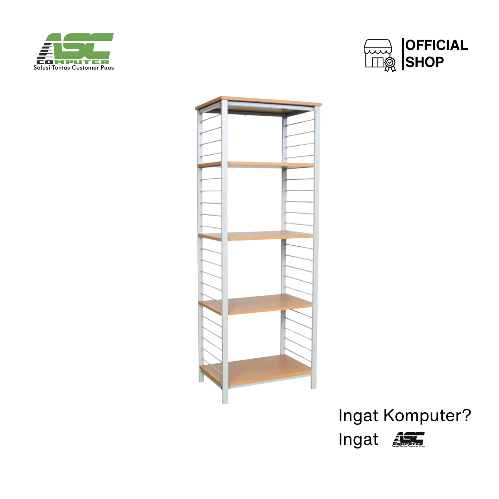 Rak Penyimpanan Serbaguna Chitose Maple Rack L 5 Susun