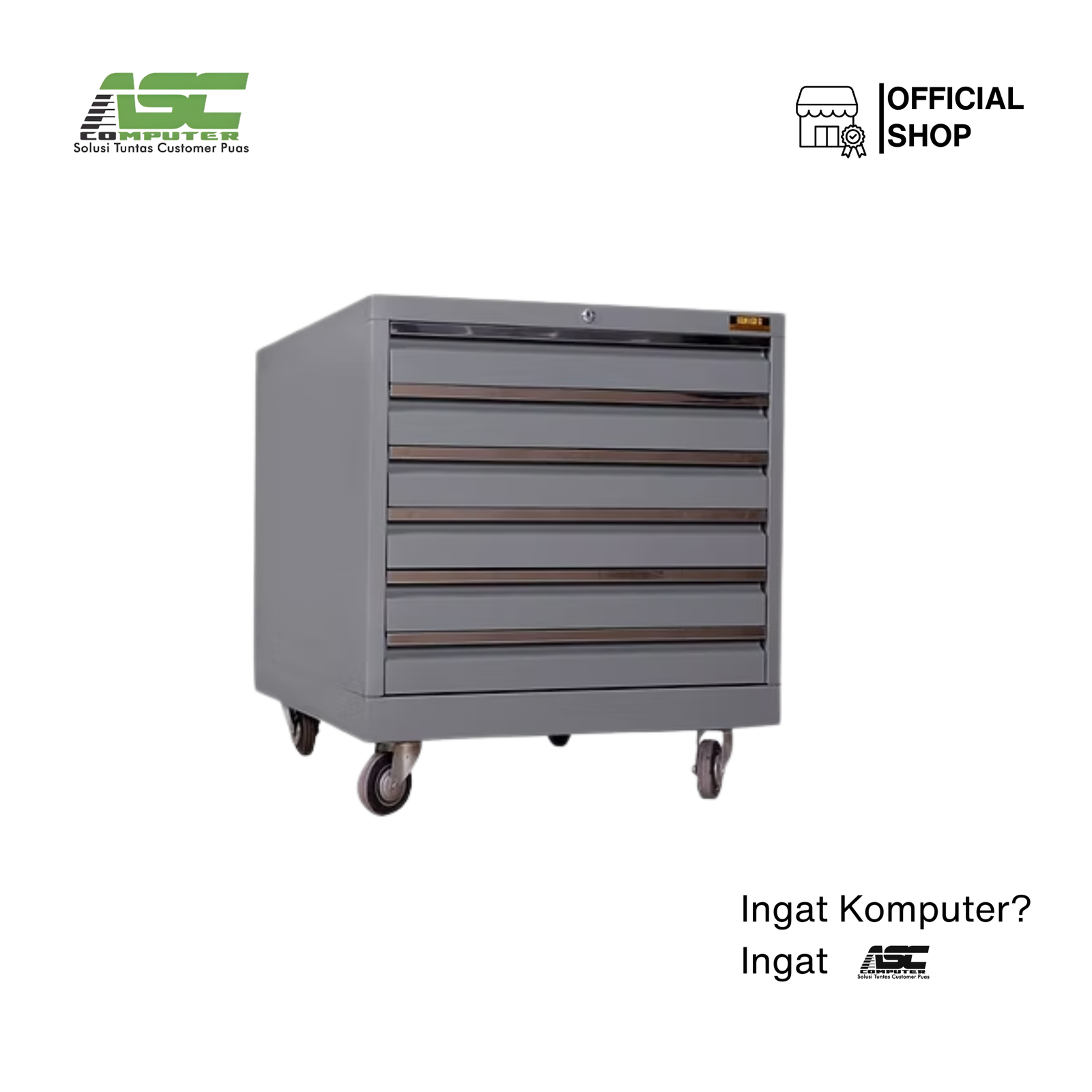 Lemari Gambar Horizontal 6 Laci Brother B-602 Plat Besi Ukuran A0