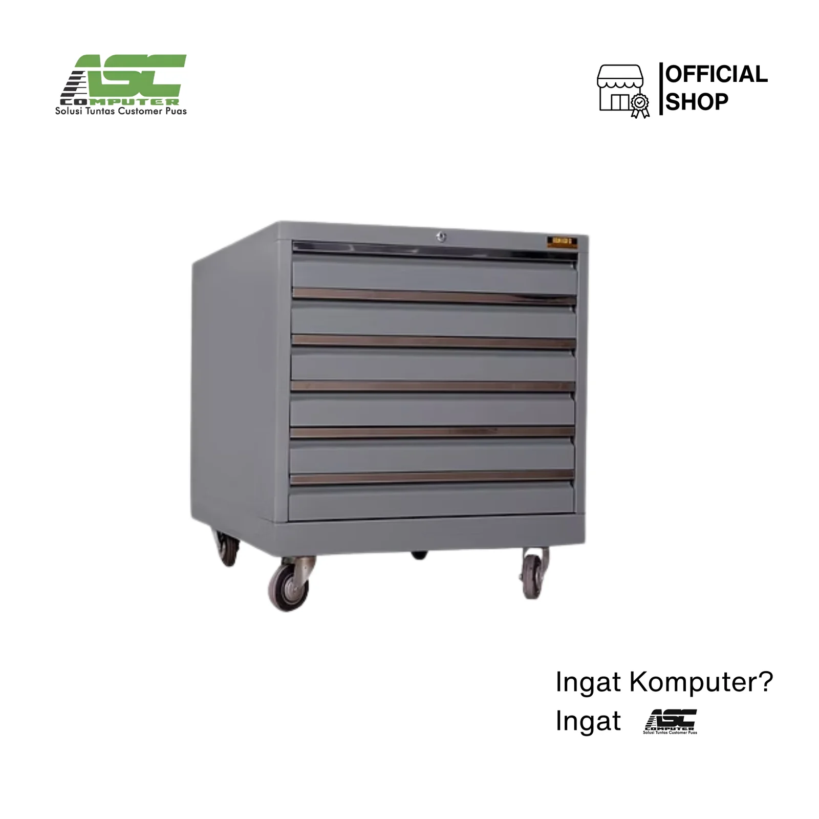 Lemari Gambar Horizontal 6 Laci Brother B-601 Plat Besi Ukuran A1
