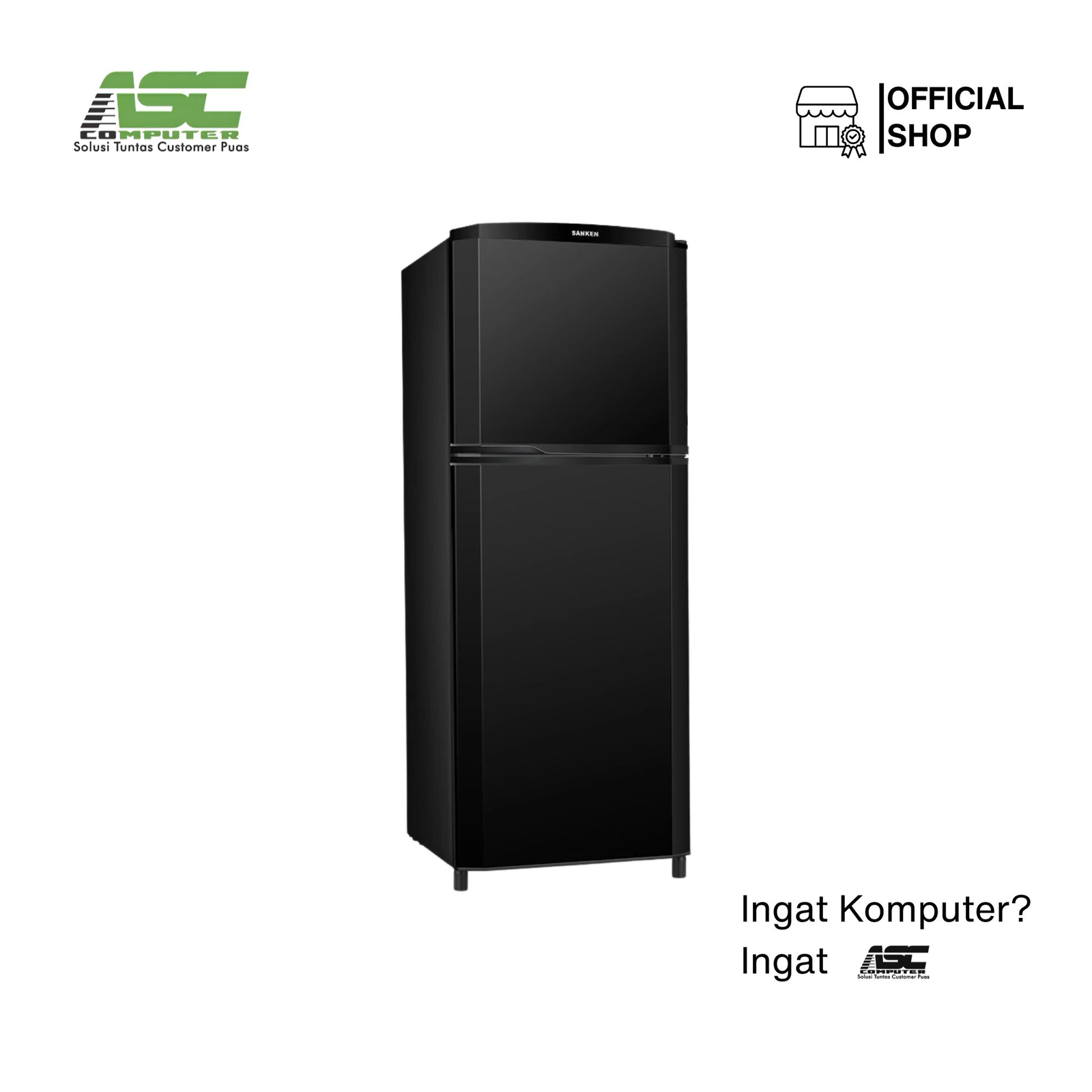 Sanken Kulkas 2 Pintu SMALL SK-V235PA-BB
