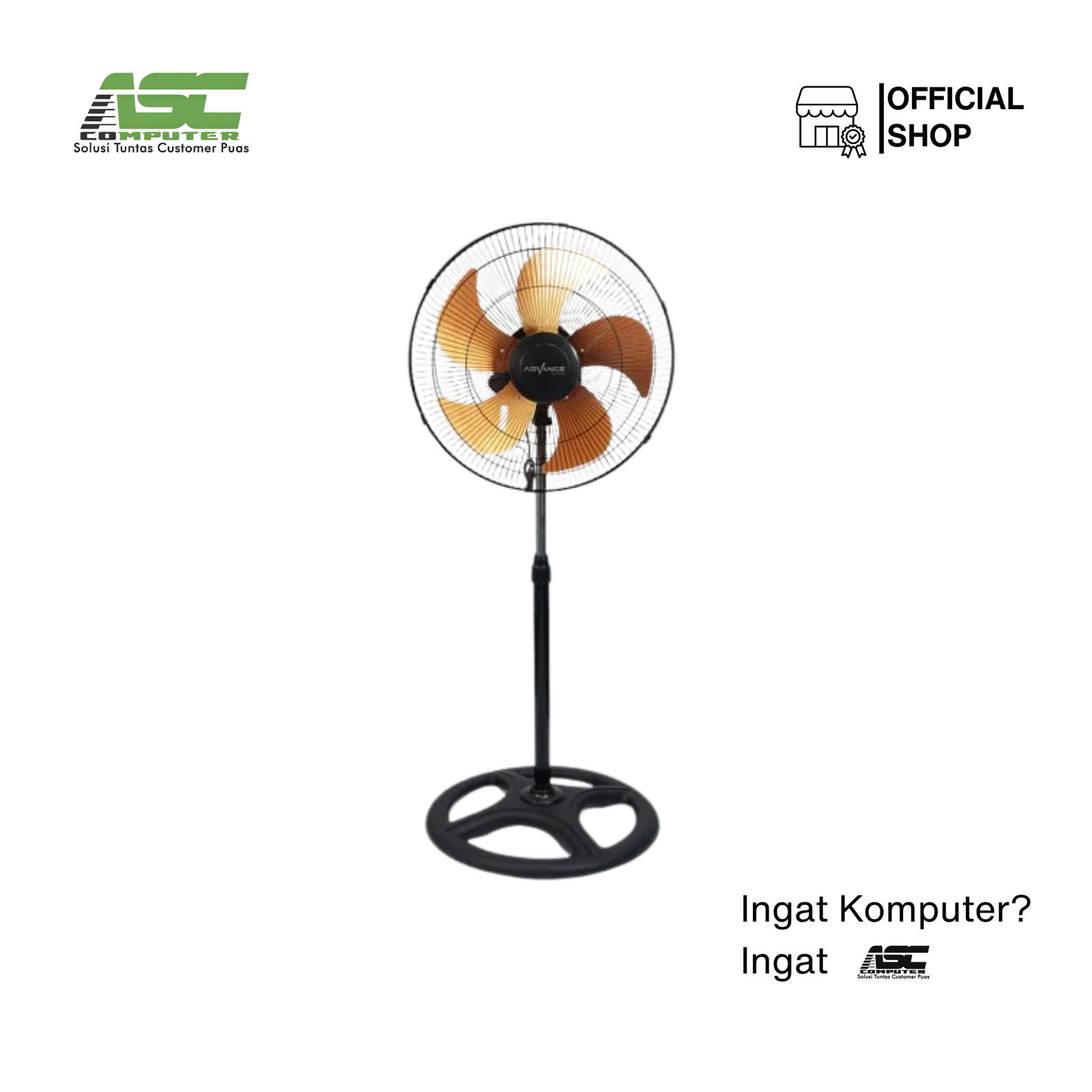 Kipas Angin Tornado Multifungsi 3 in 1 Advance TDS-1805