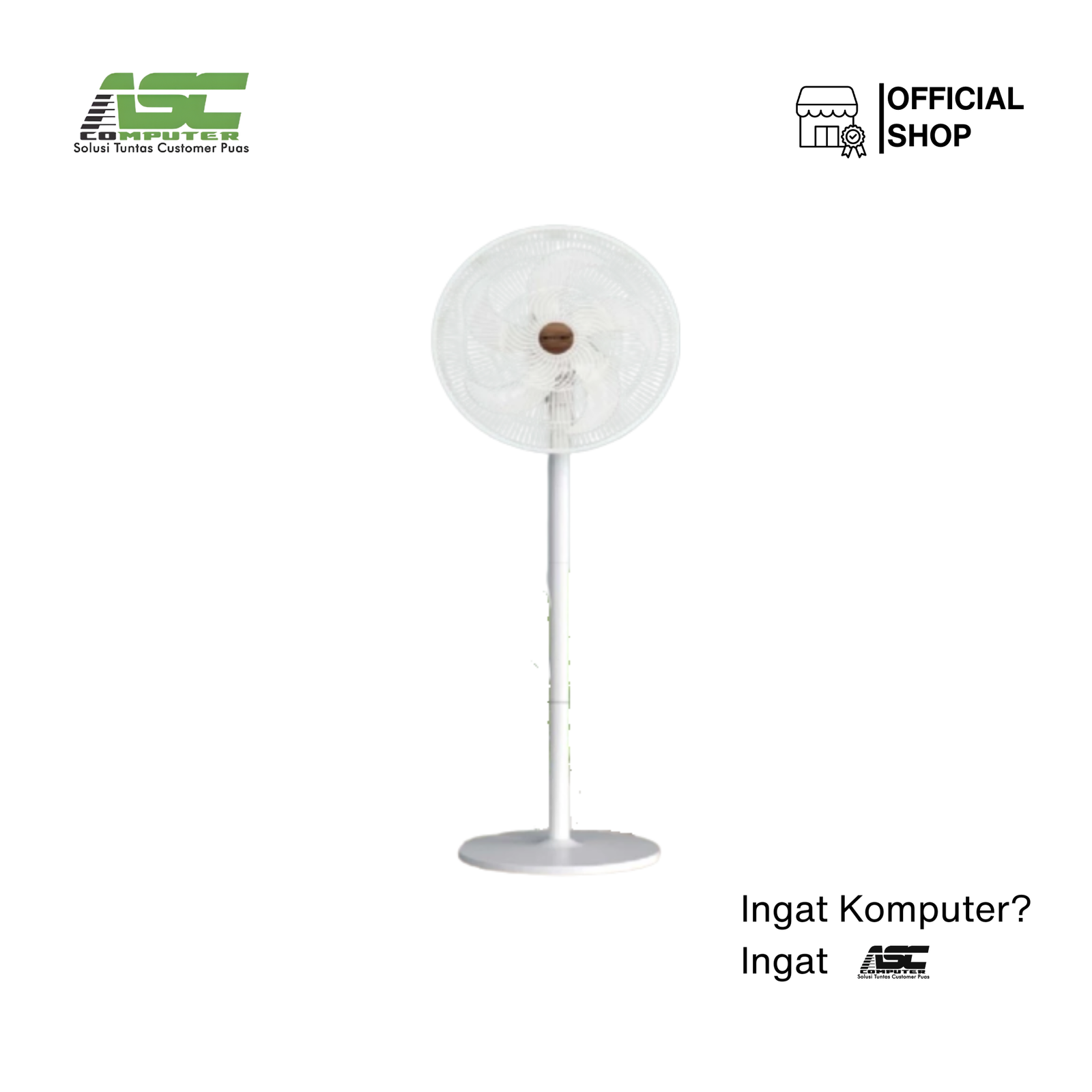 Kipas Angin Multifungsi 4 in 1 Mitochiba Aero Series 1833 CF White