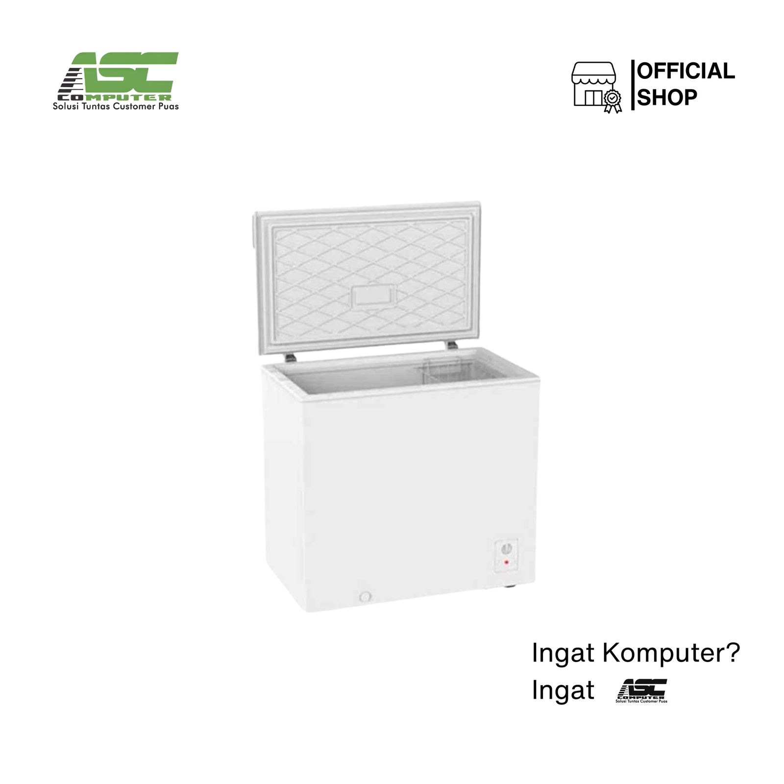 Chest Freezer Box Pembeku TCL TCF-210ZID