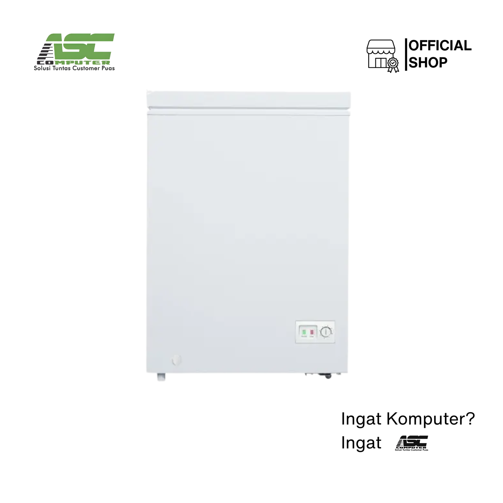 Chest Freezer Box Kompak TCL TCF-100ZID
