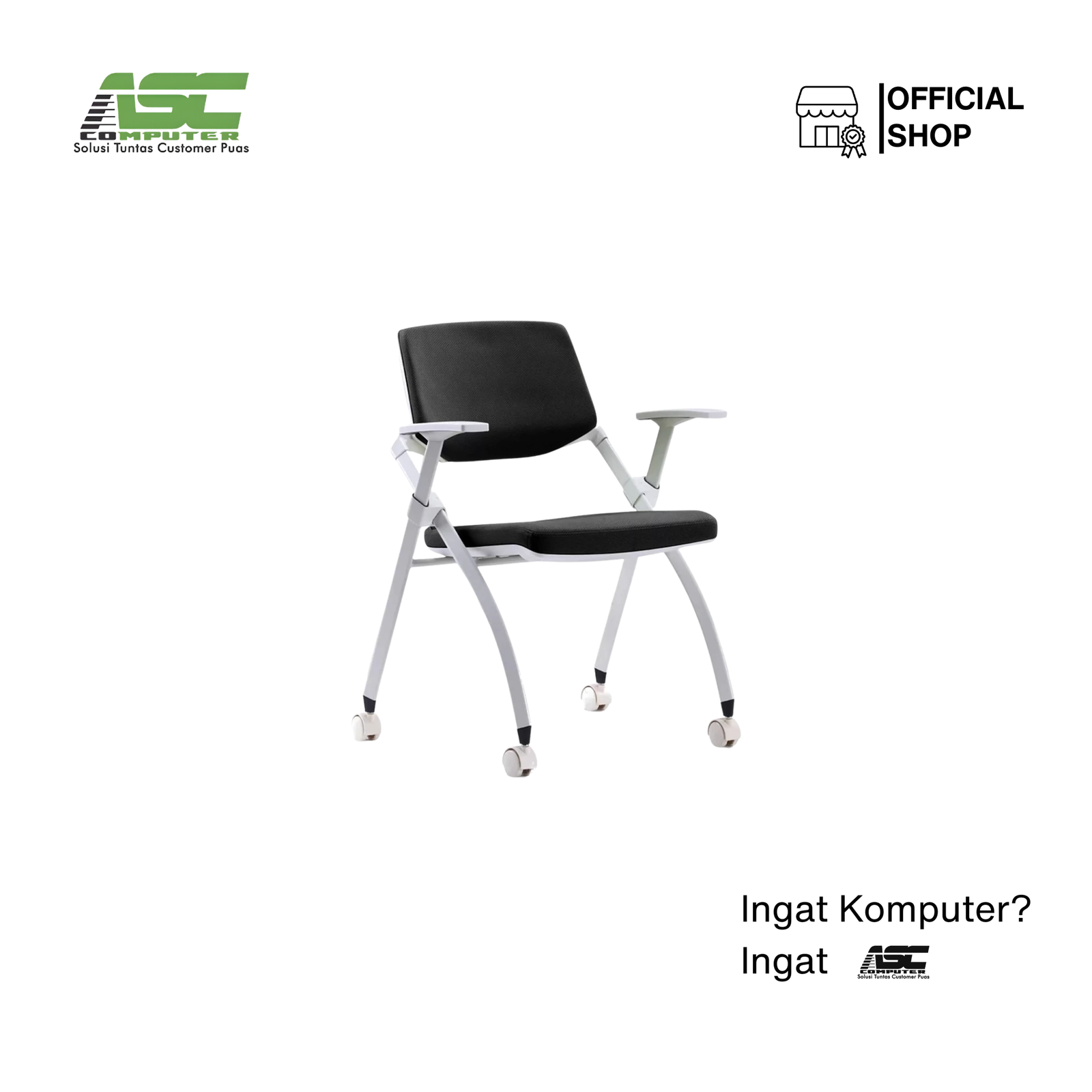 Kursi Kerja Kantor Chitose Activo Black