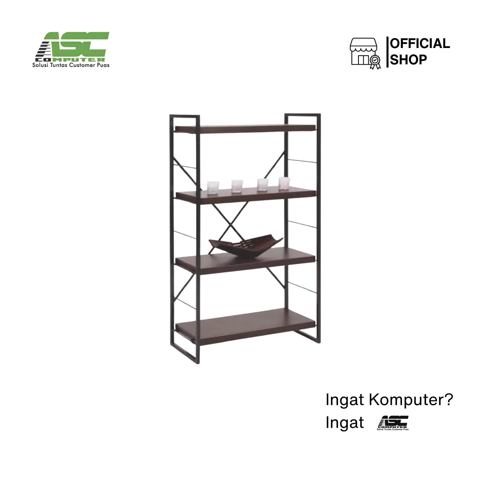 Rak Arsip Eksekutif Chitose Executive Rack M 4 Susun