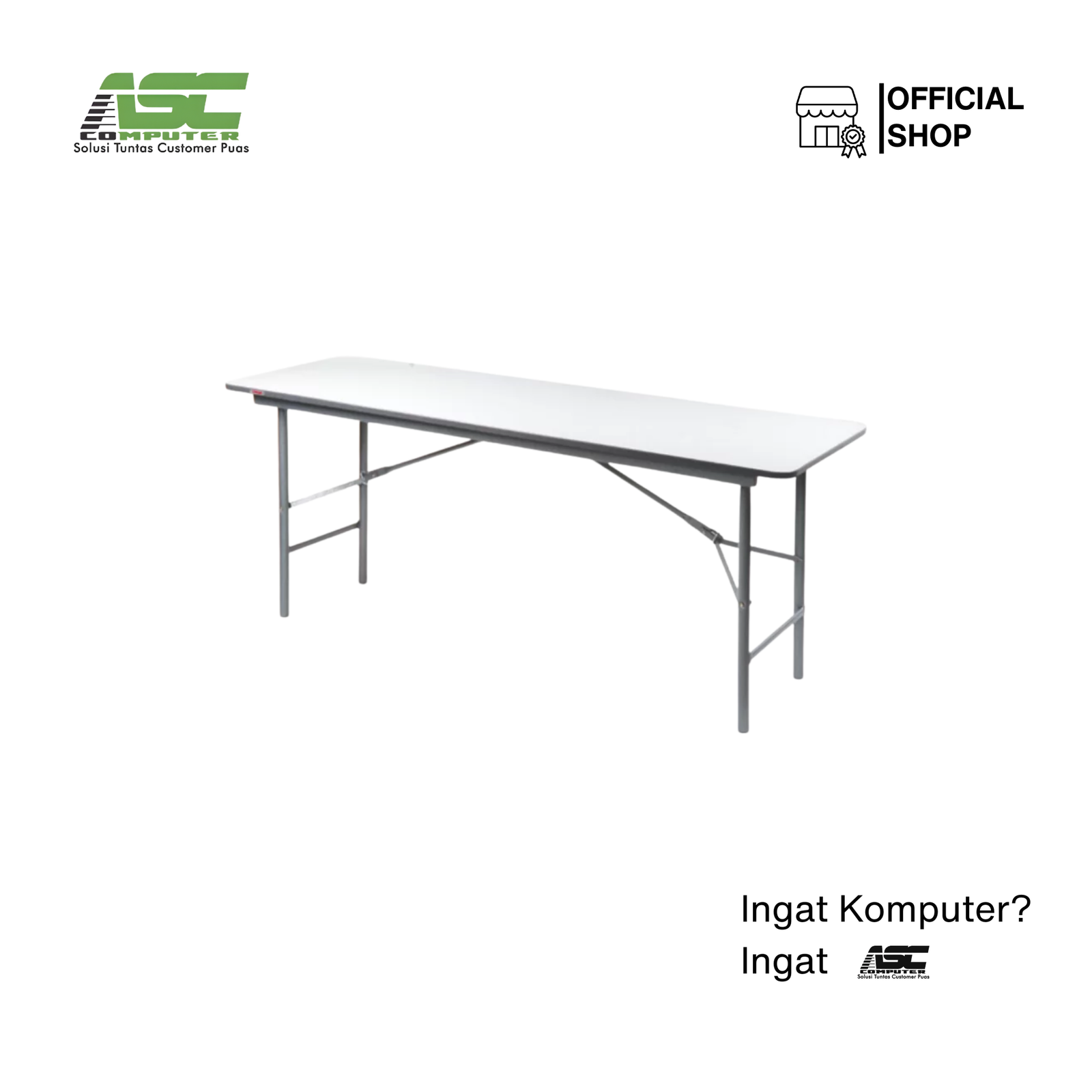 Meja Lipat Rapat Banquet Chitose FTC 6018 Grey