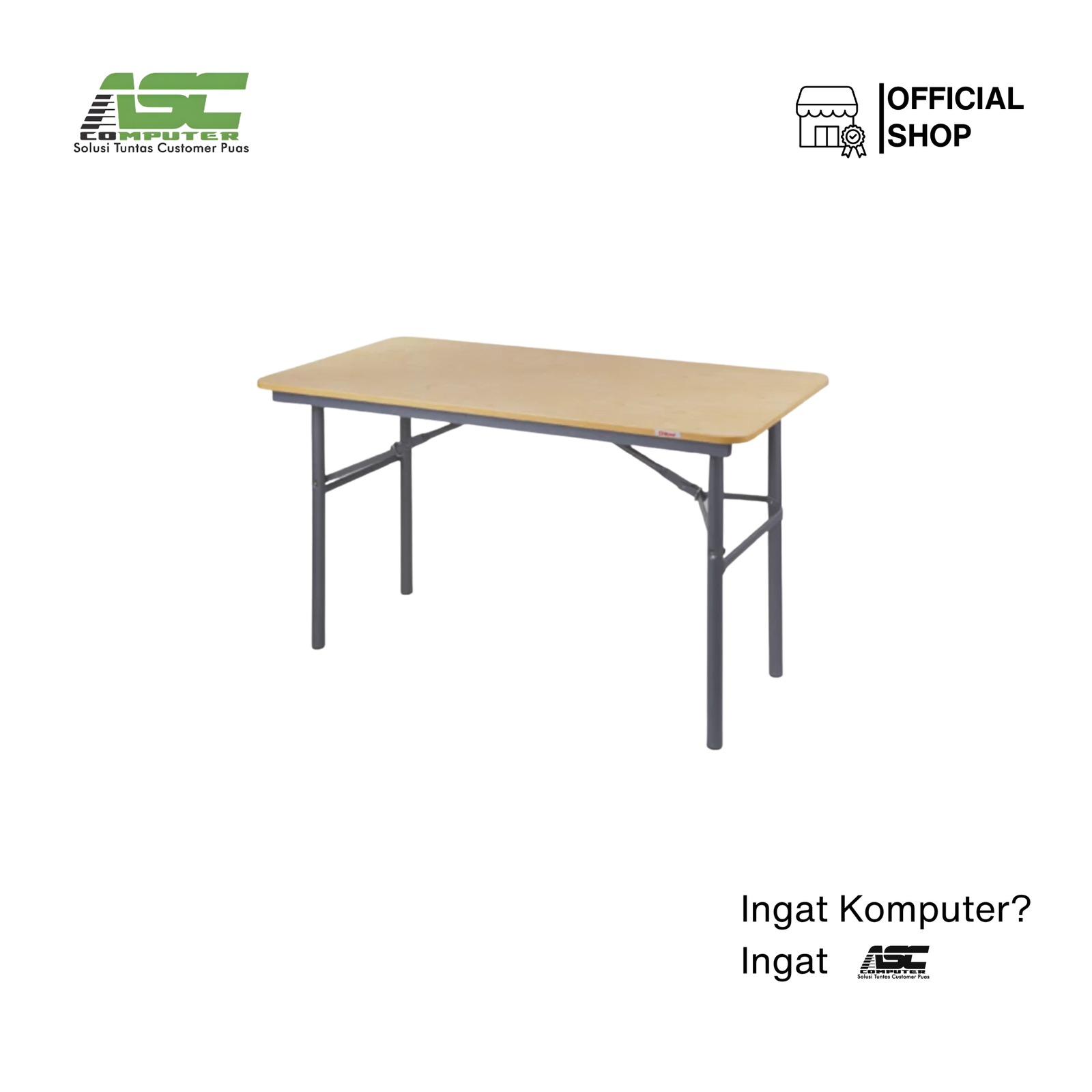 Meja Lipat Rapat Banquet Chitose FTC 6012 Grey