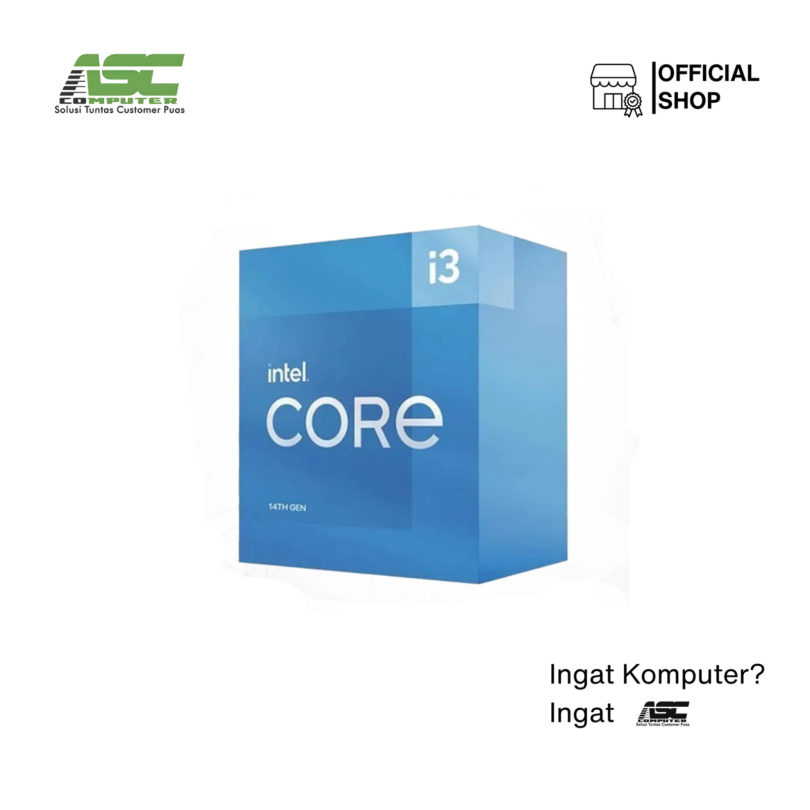Prosesor Intel Core i3-14100 Box Socket LGA 1700 Gen 14 Raptor Lake Refresh