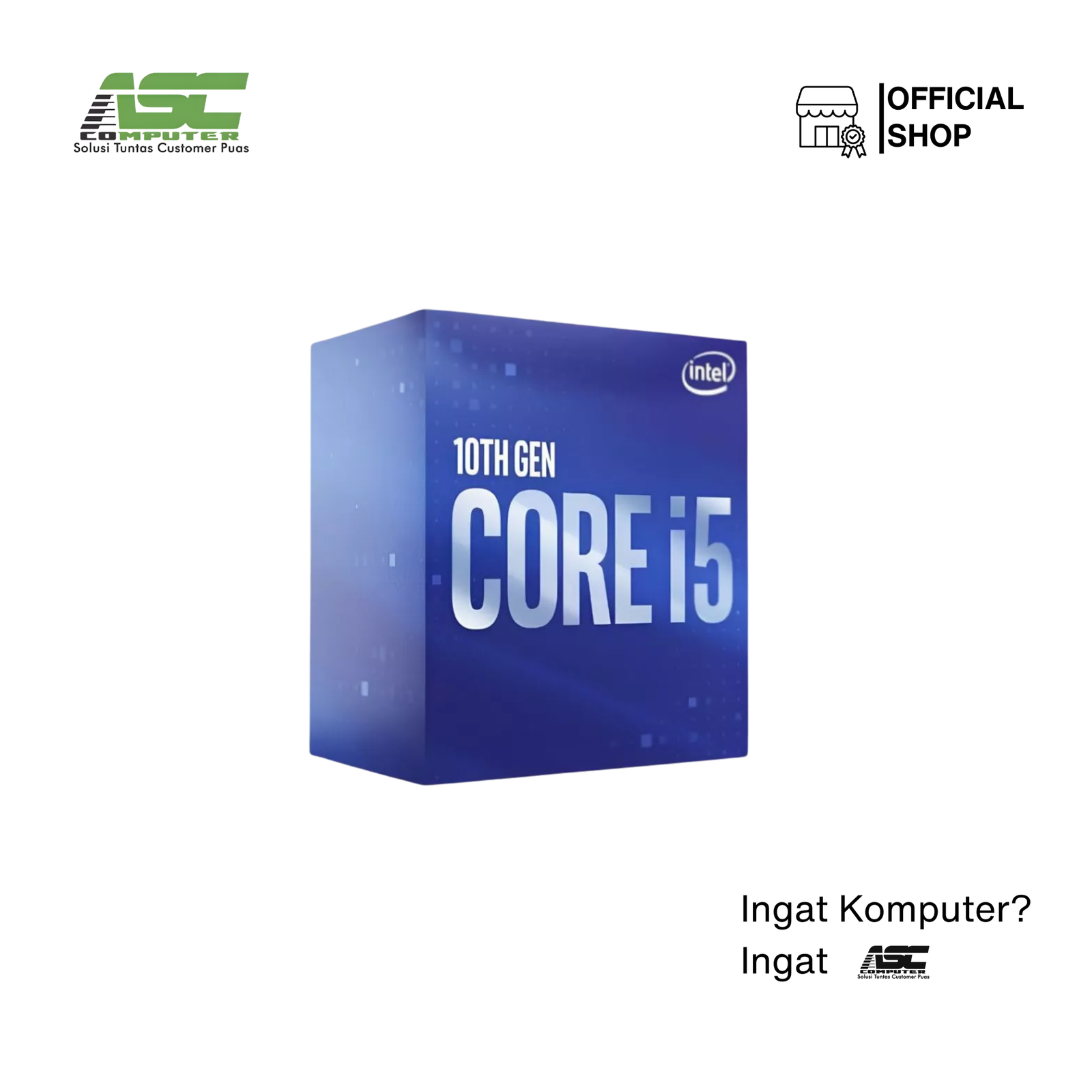 Prosesor Intel Core i5-10400F Box Socket LGA 1200 Comet Lake