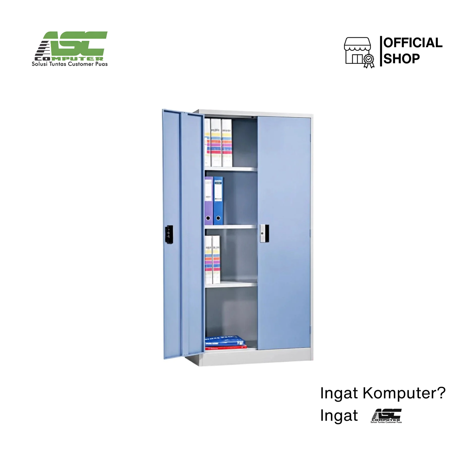Lemari Arsip Besi 2 Pintu Ayun Brother BX 204