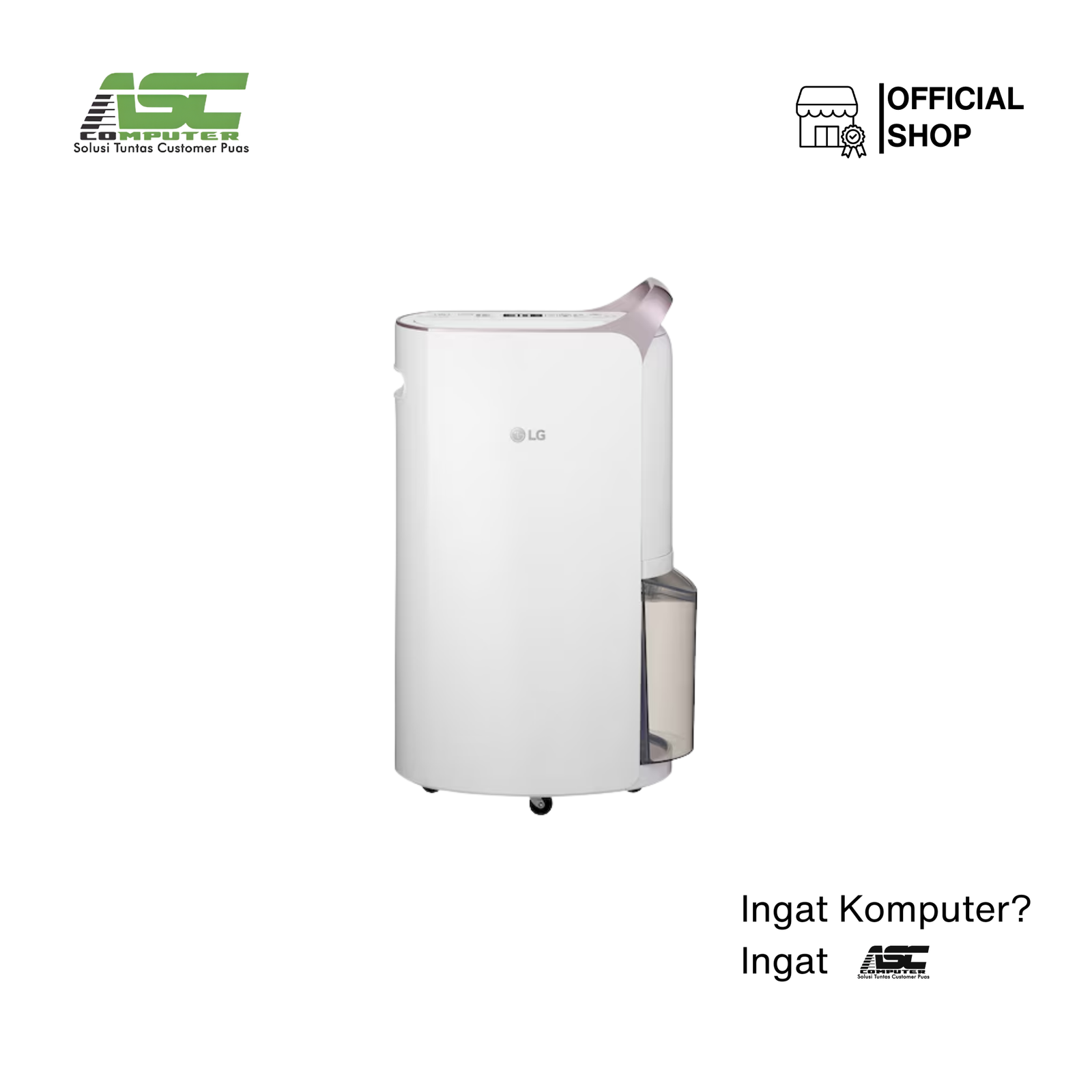 LG PuriCare Dual Inverter Dehumidifier MD19GQGE0