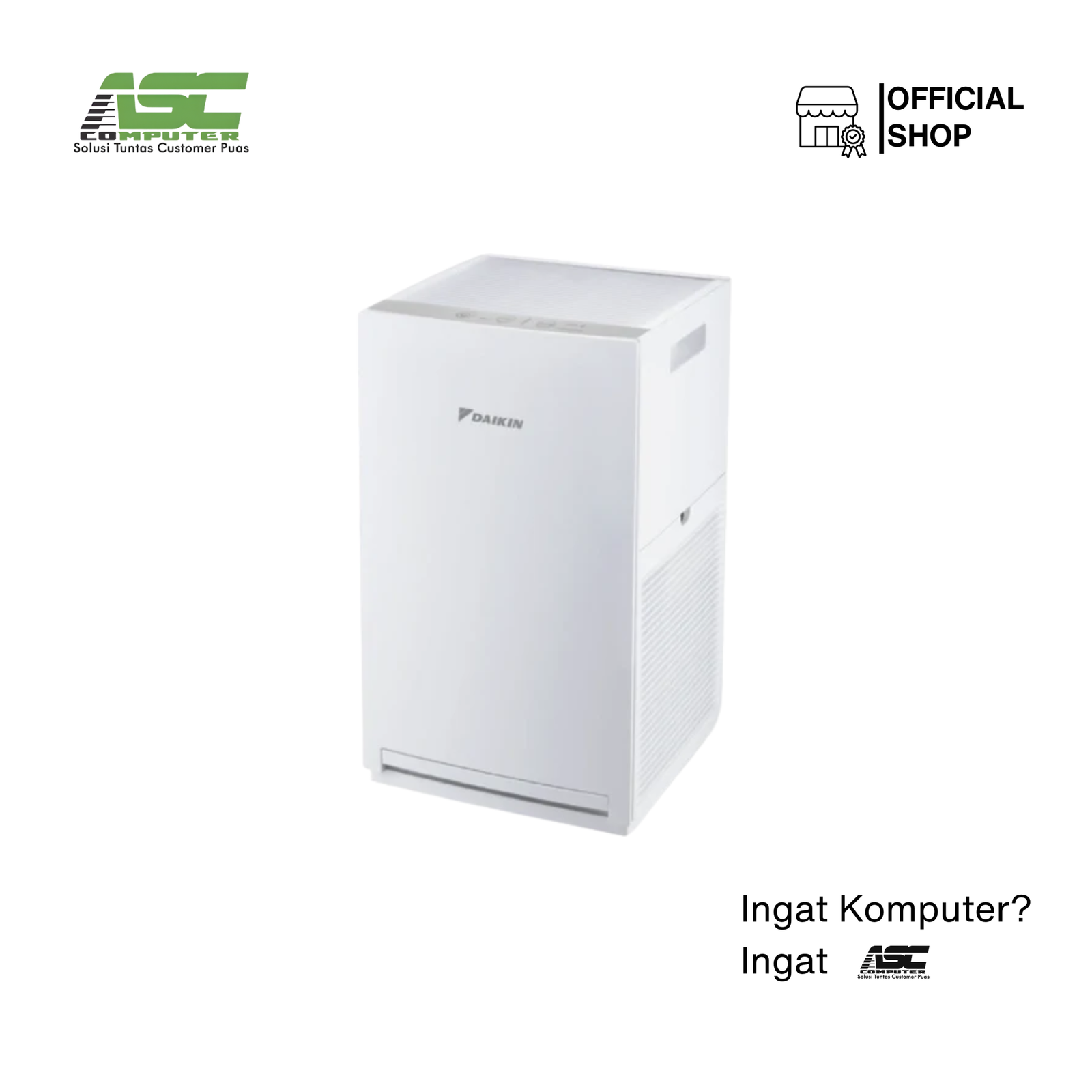 Daikin Air Purifier MCQ30ZVM7-H Compact Design