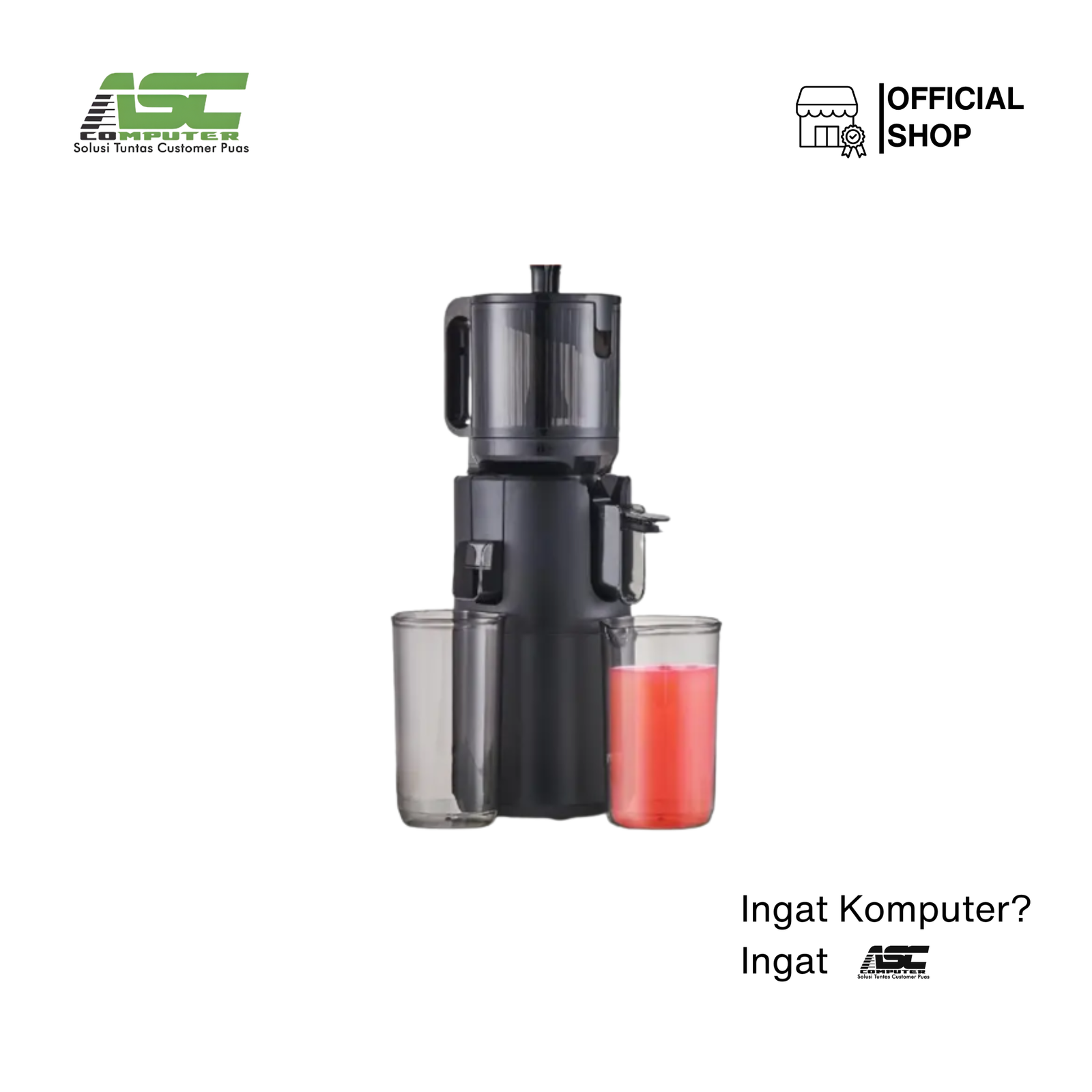 Mito Slow Juicer SJ1200 Fresca Grande Double Press Technology (Black)