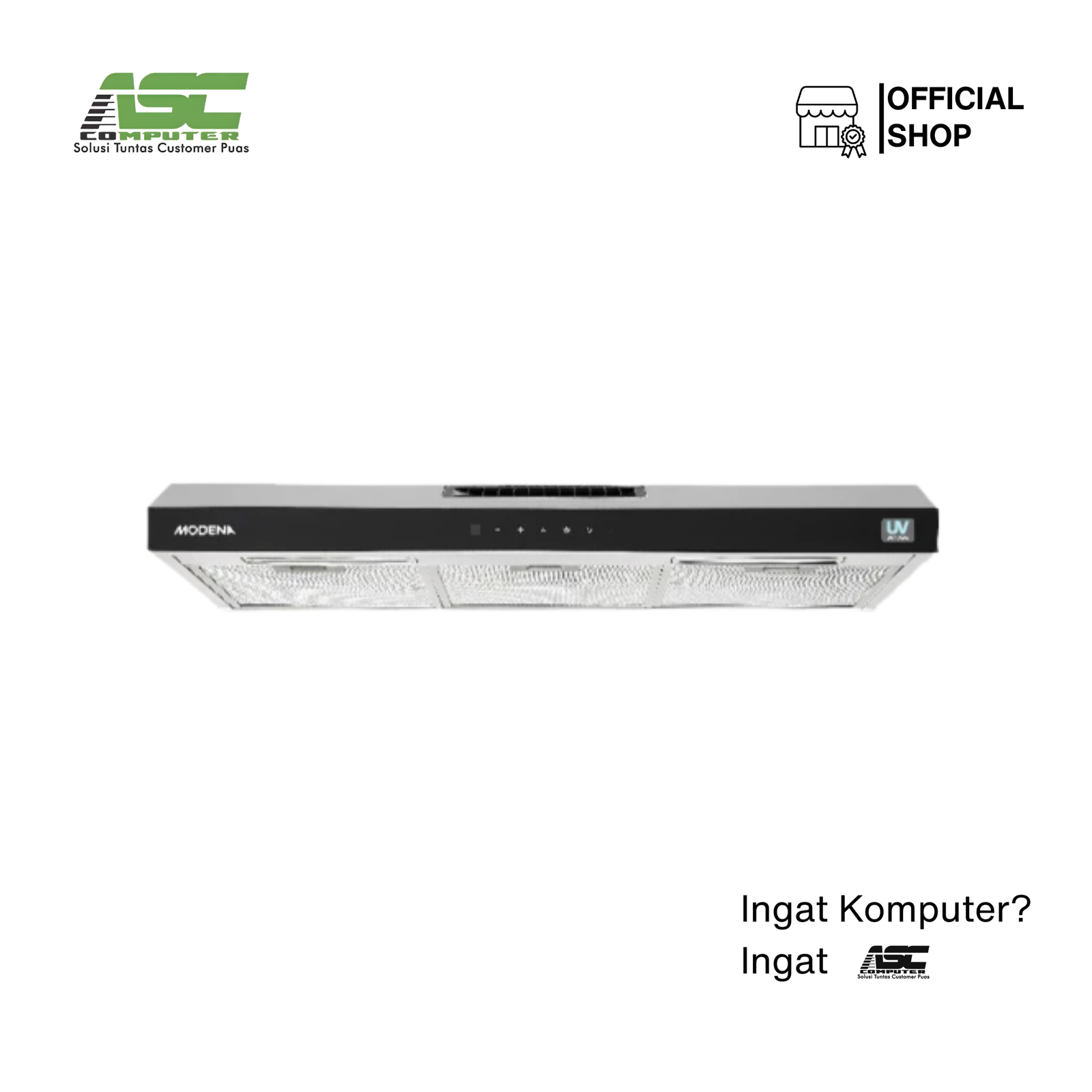 Cooker Hood MODENA Seamless Smart Purifier Slim Hood