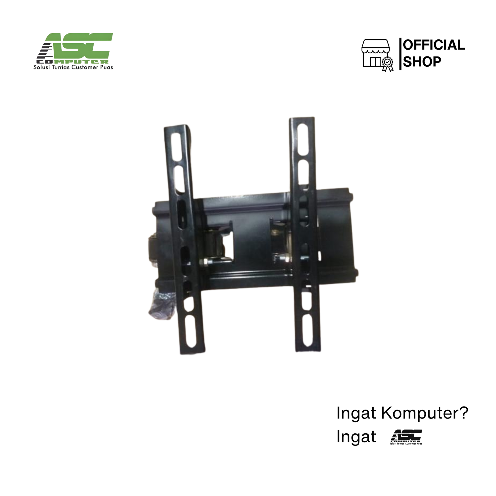 Bracket TV Swivel Lengan 19 – 40 Inch ATAKRIB SWT-1940 Flexible Wall Mount