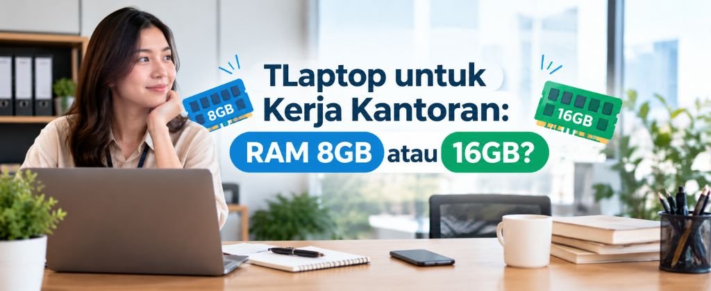 Laptop untuk Kerja Kantoran: RAM 8GB atau 16GB?