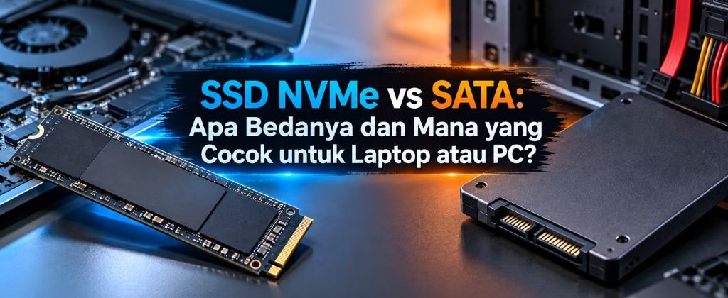 SSD NVMe vs SATA: Apa Bedanya dan Mana yang Cocok untuk Laptop atau PC?