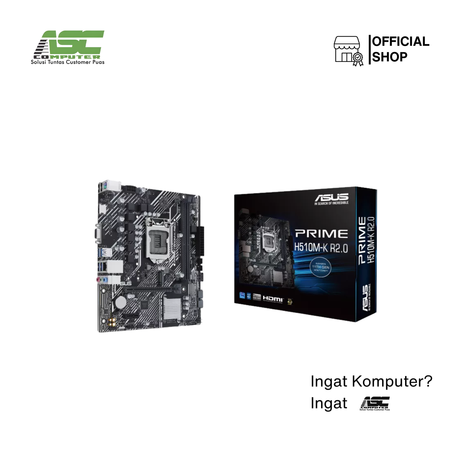 Mainboard Asus Prime H510M-K R2.0