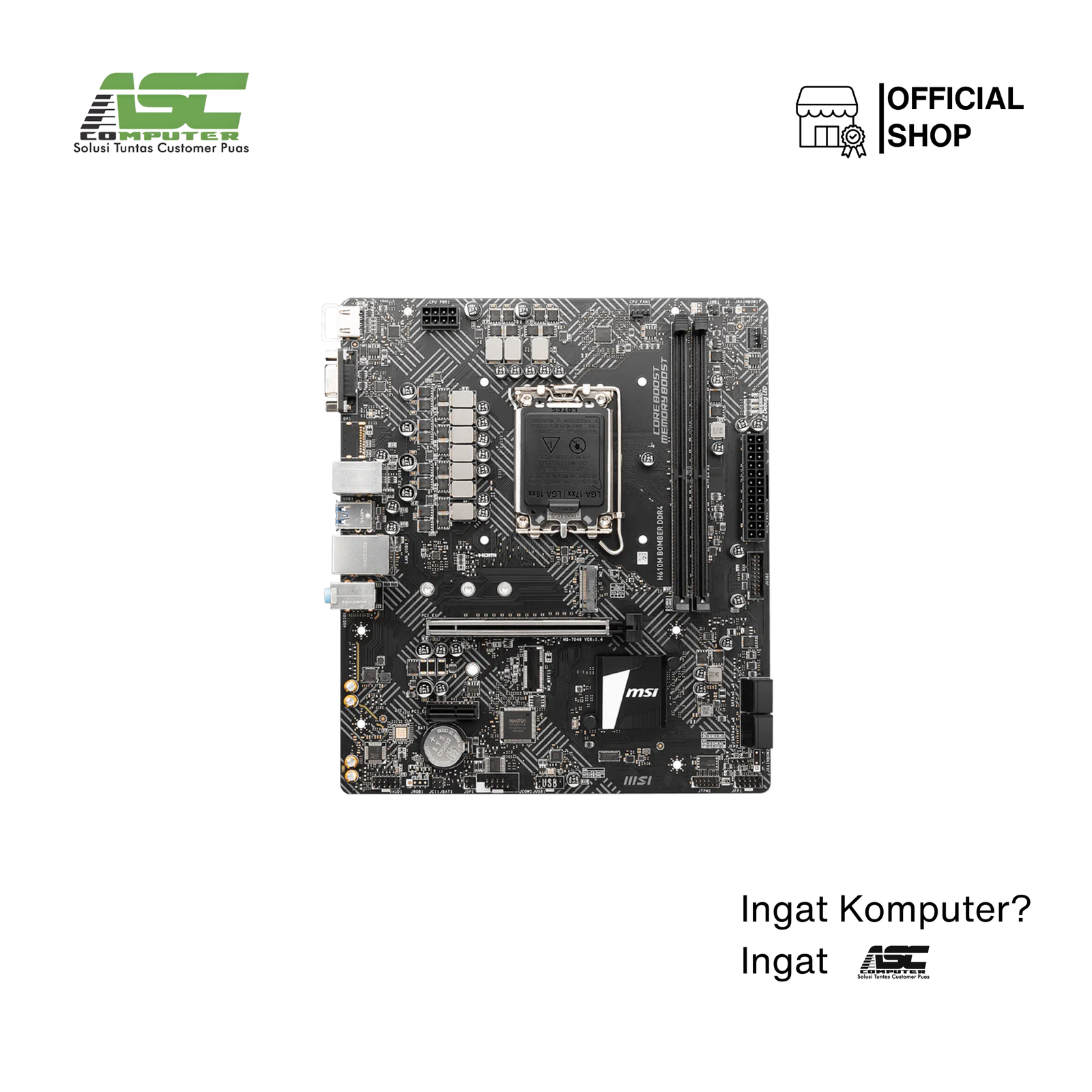Motherboard MSI H610M BOMBER DDR4