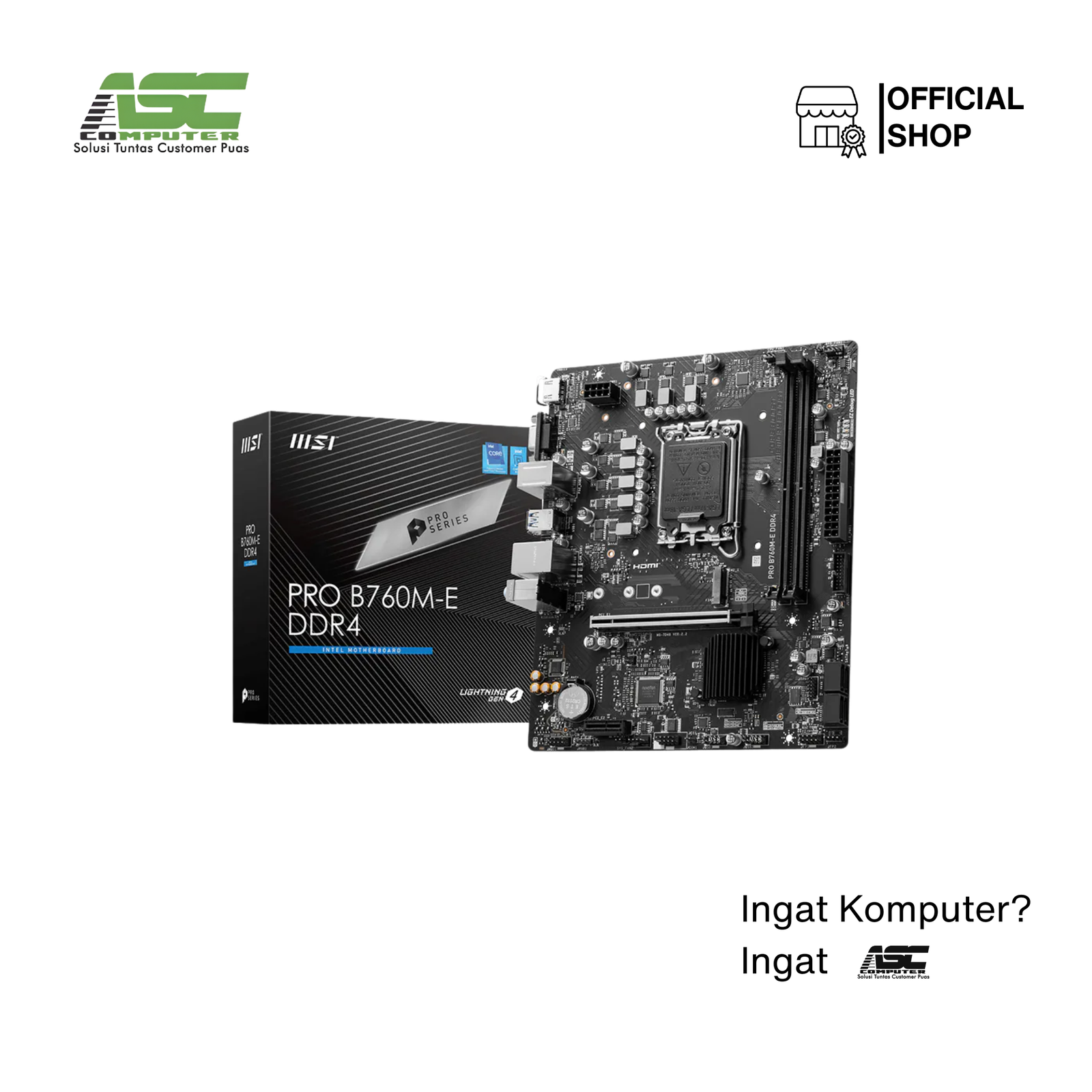MSI PRO B760M-E DDR4