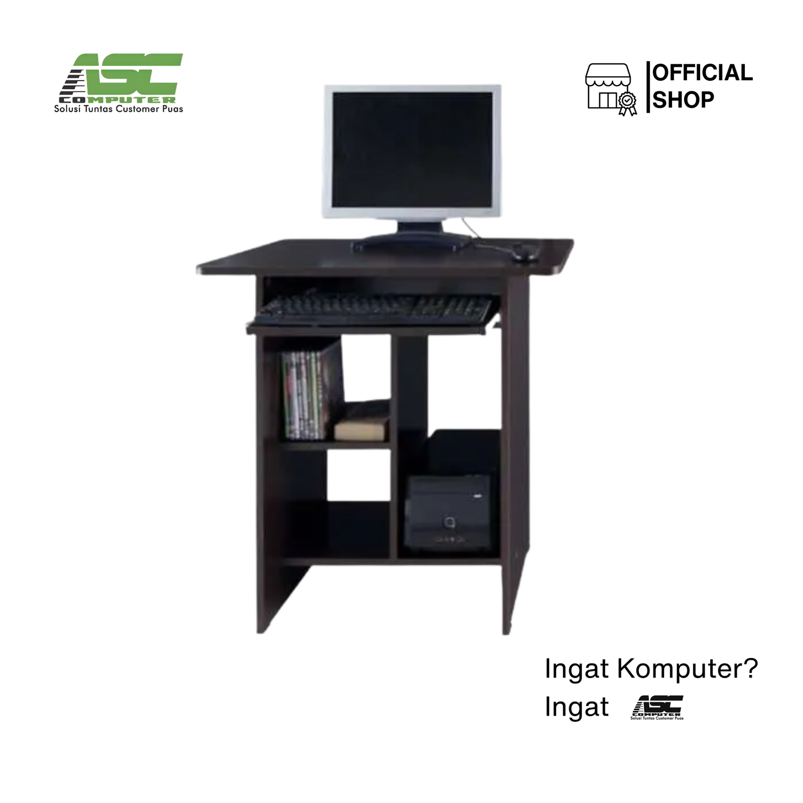 MEJA KOMPUTER ACTIV VAST CT 801 R WENGE