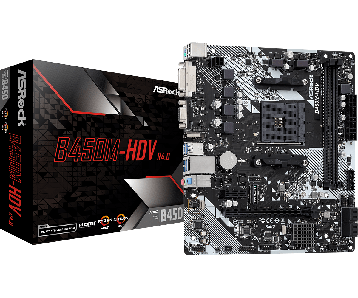 ASROCK B450M-HDV R4.0