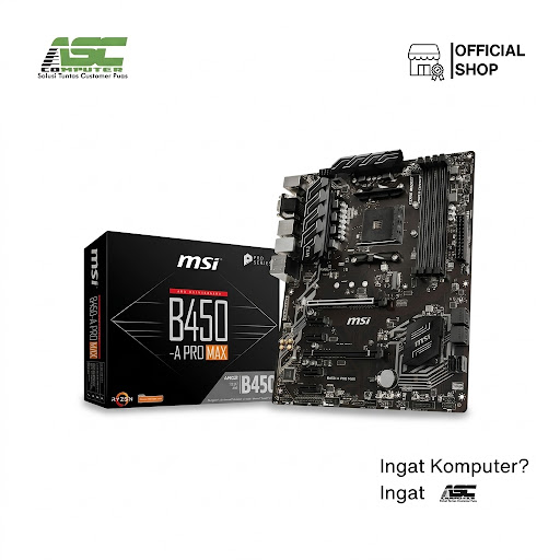 Motherboard MSI B450M-A PRO MAX Socket AM4 DDR4