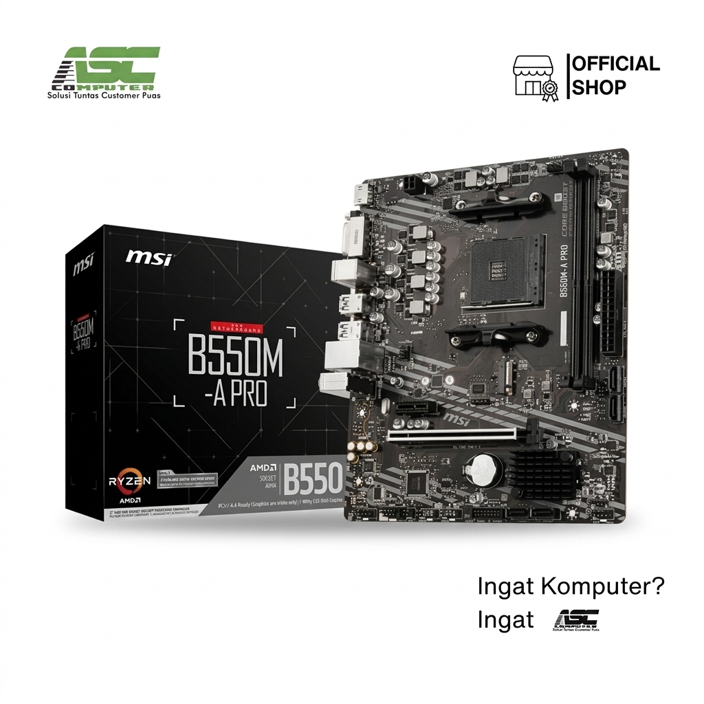 Motherboard MSI B550M-A PRO Socket AM4 DDR4