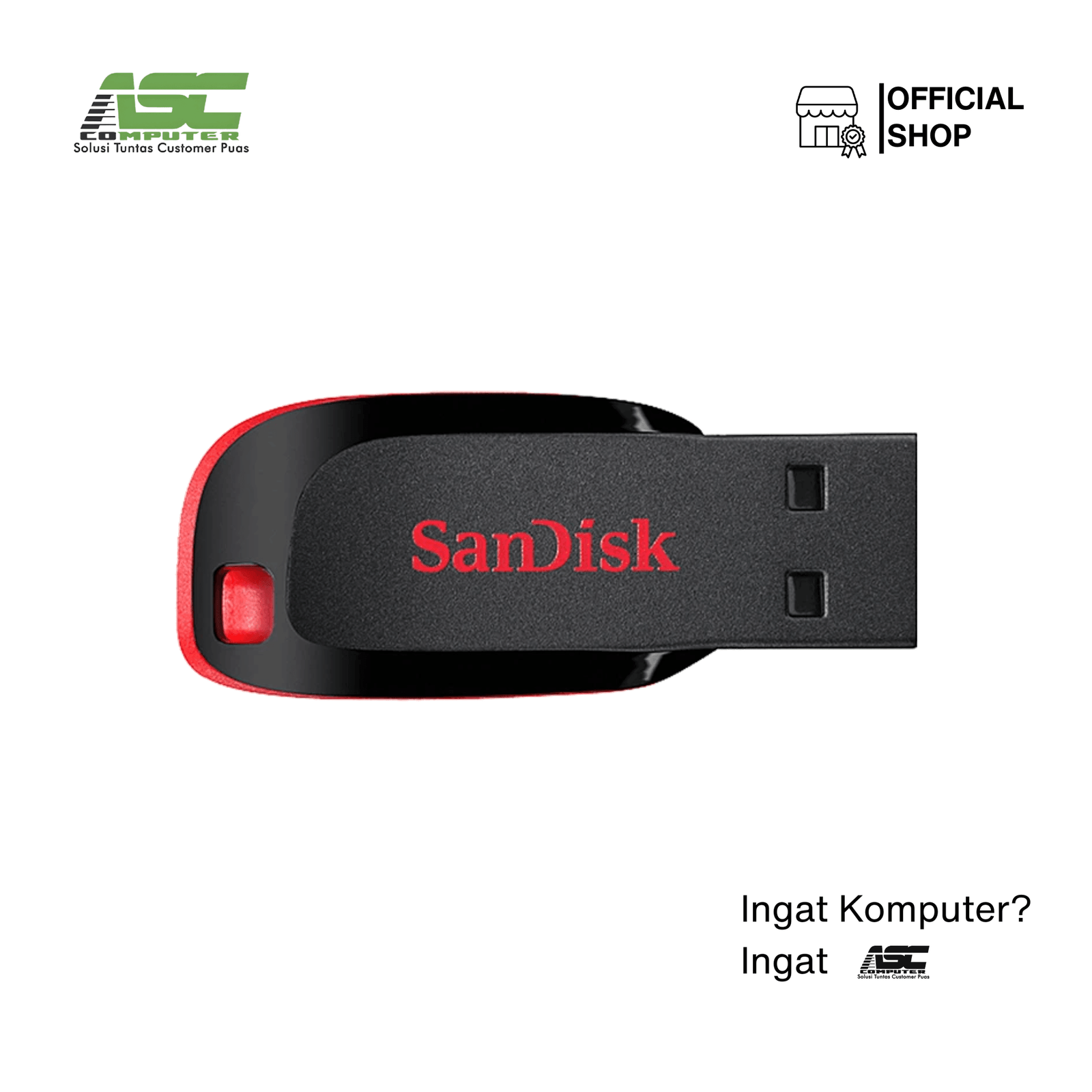 Flashdisk SanDisk Cruzer Blade CZ50 16GB USB 2.0