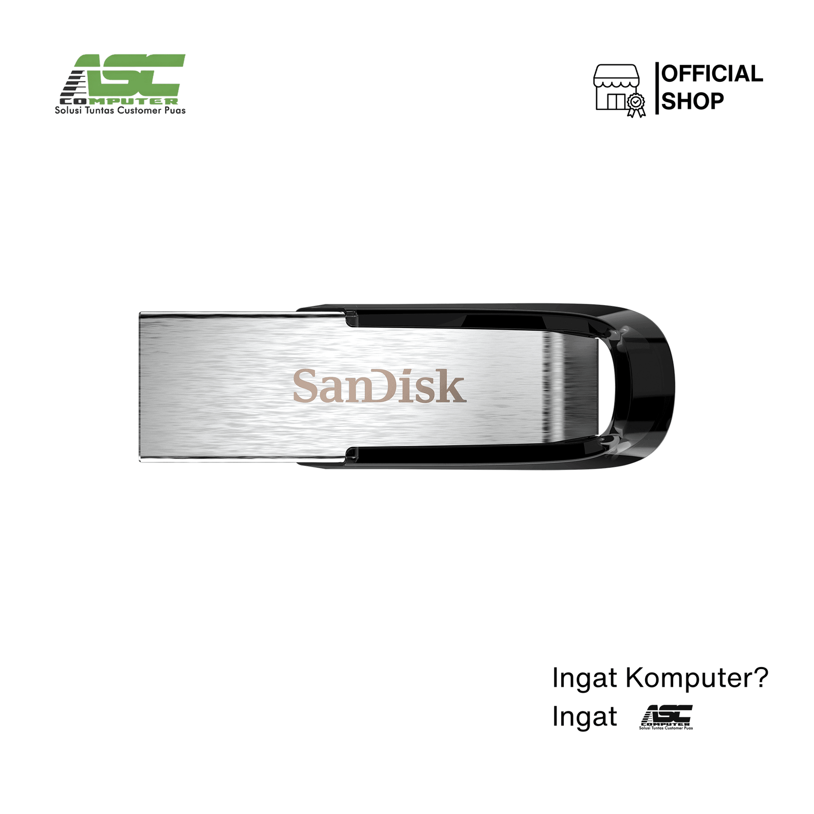Flashdisk SanDisk Ultra Flair 64GB USB 3.0 Metal