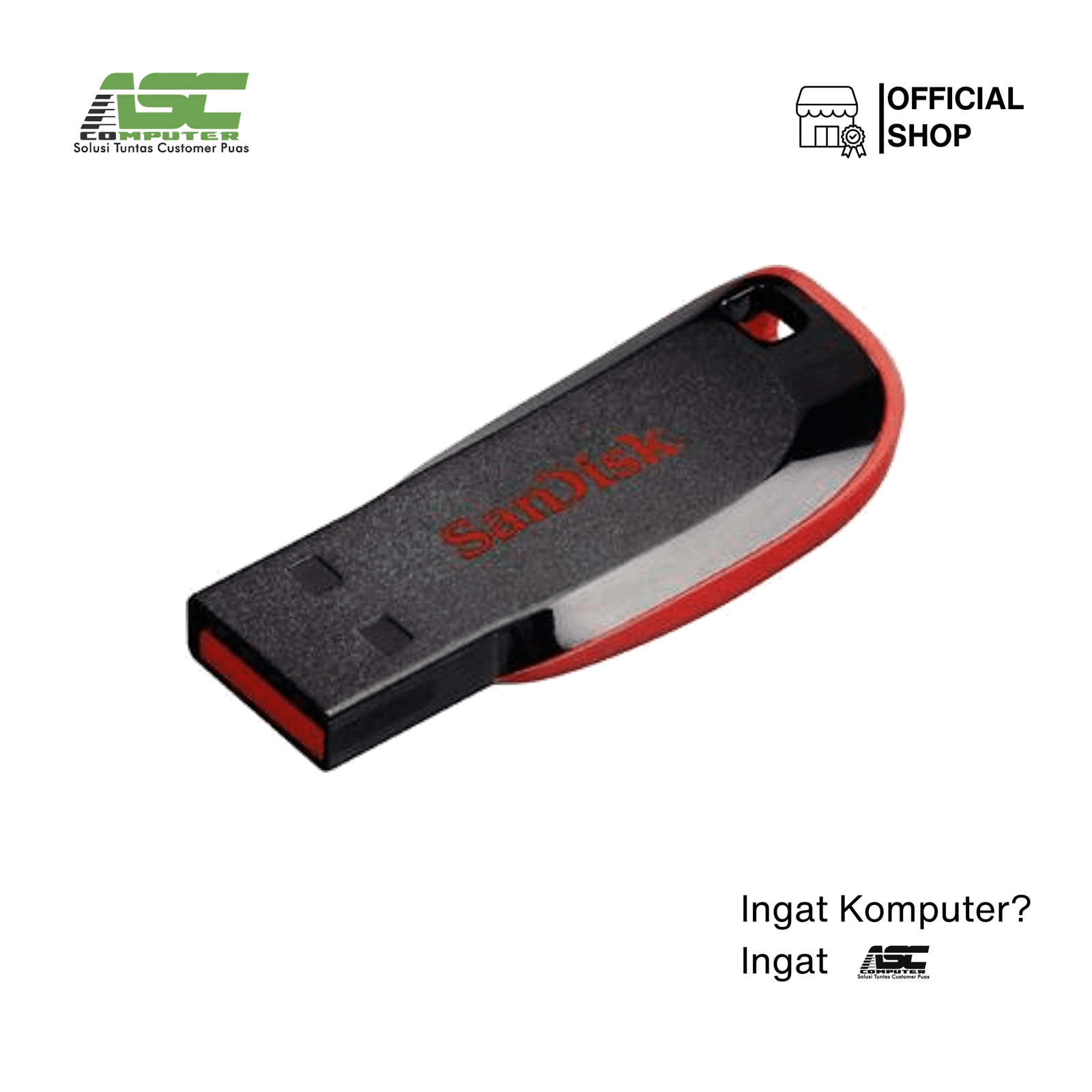 Flashdisk Sandisk Cruzer Blade CZ50 16GB