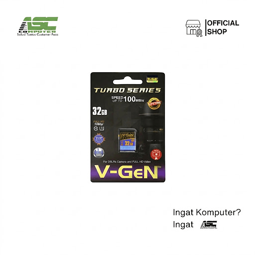 Memory Card SDHC V-Gen 32GB Turbo