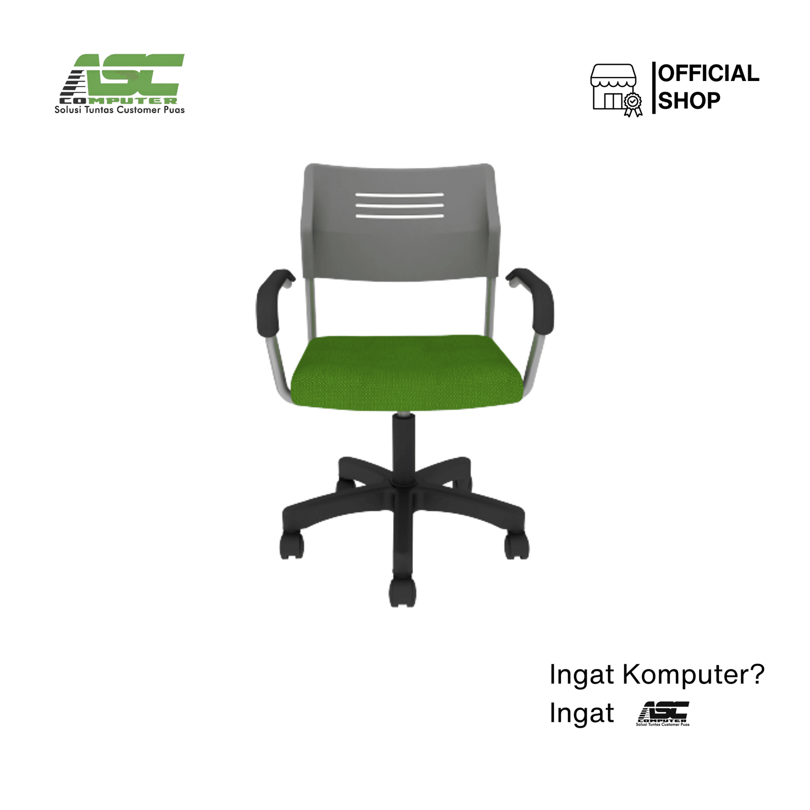 Kursi Kantor Chitose Fitto SW Hijau