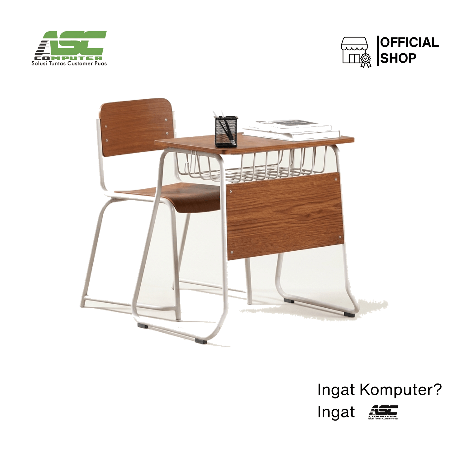 Set Meja & Kursi Kantor Chitose Ayumi No.6