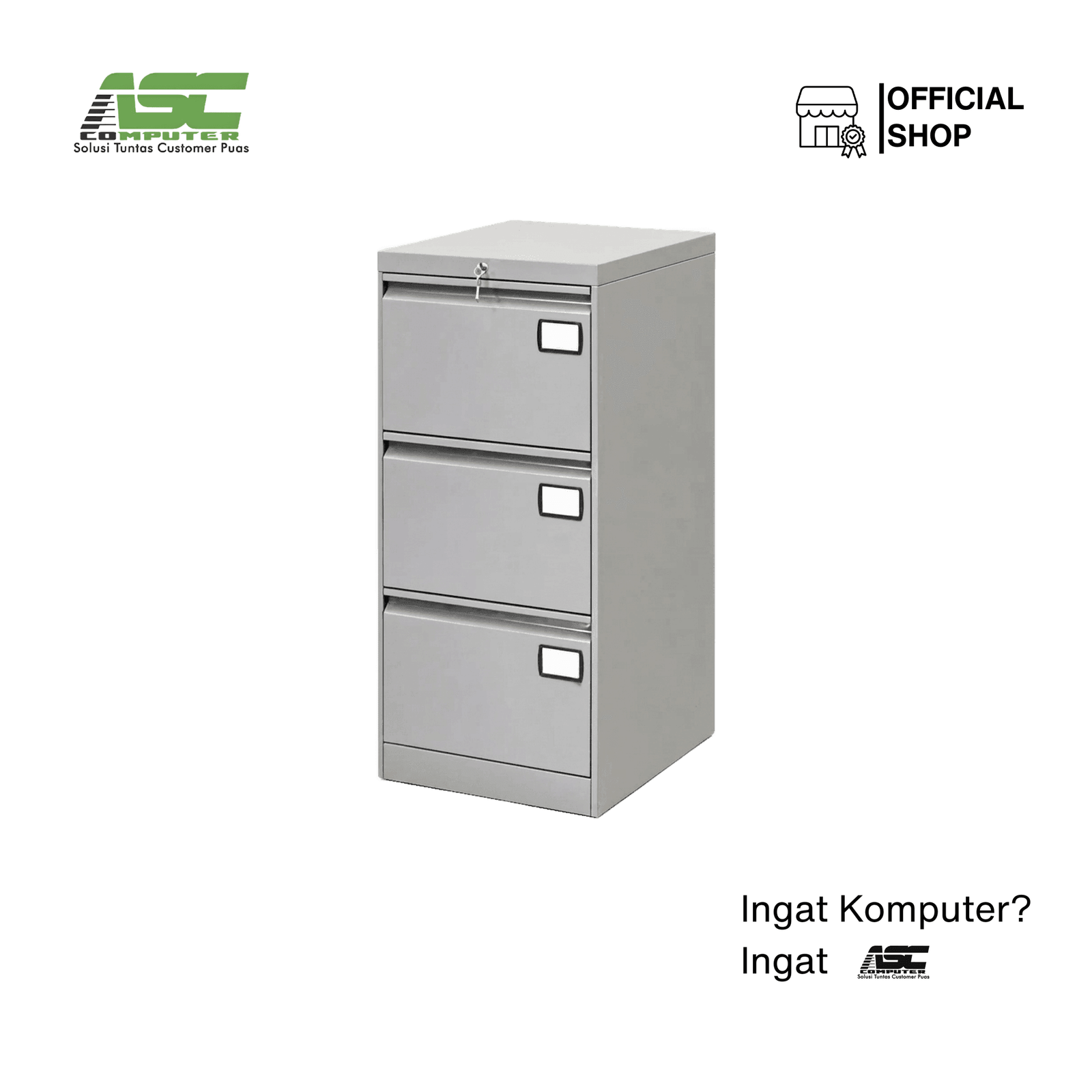 Filling Cabinet Brother BS-103 3 Laci Lemari Arsip Kantor