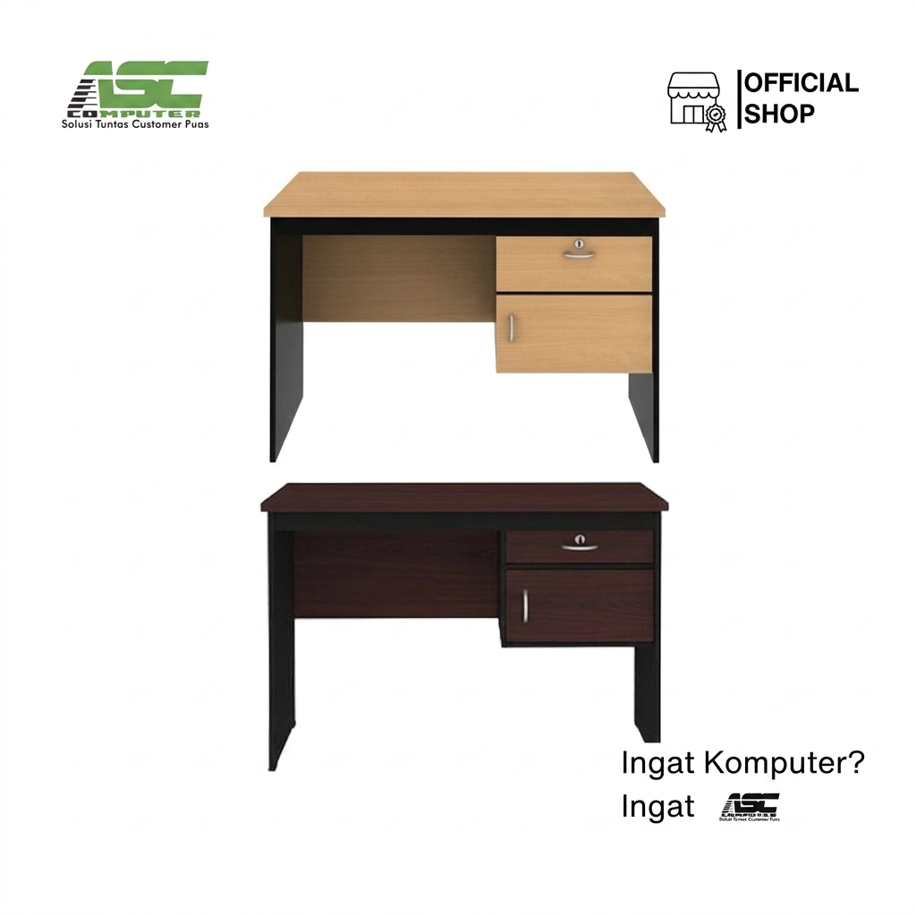 Meja Tulis Kantor Expo Office MT-1050 Minimalis