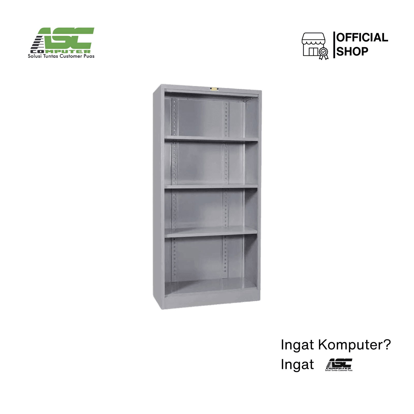 Lemari Arsip Besi Pintu Kaca Geser Brother B-202