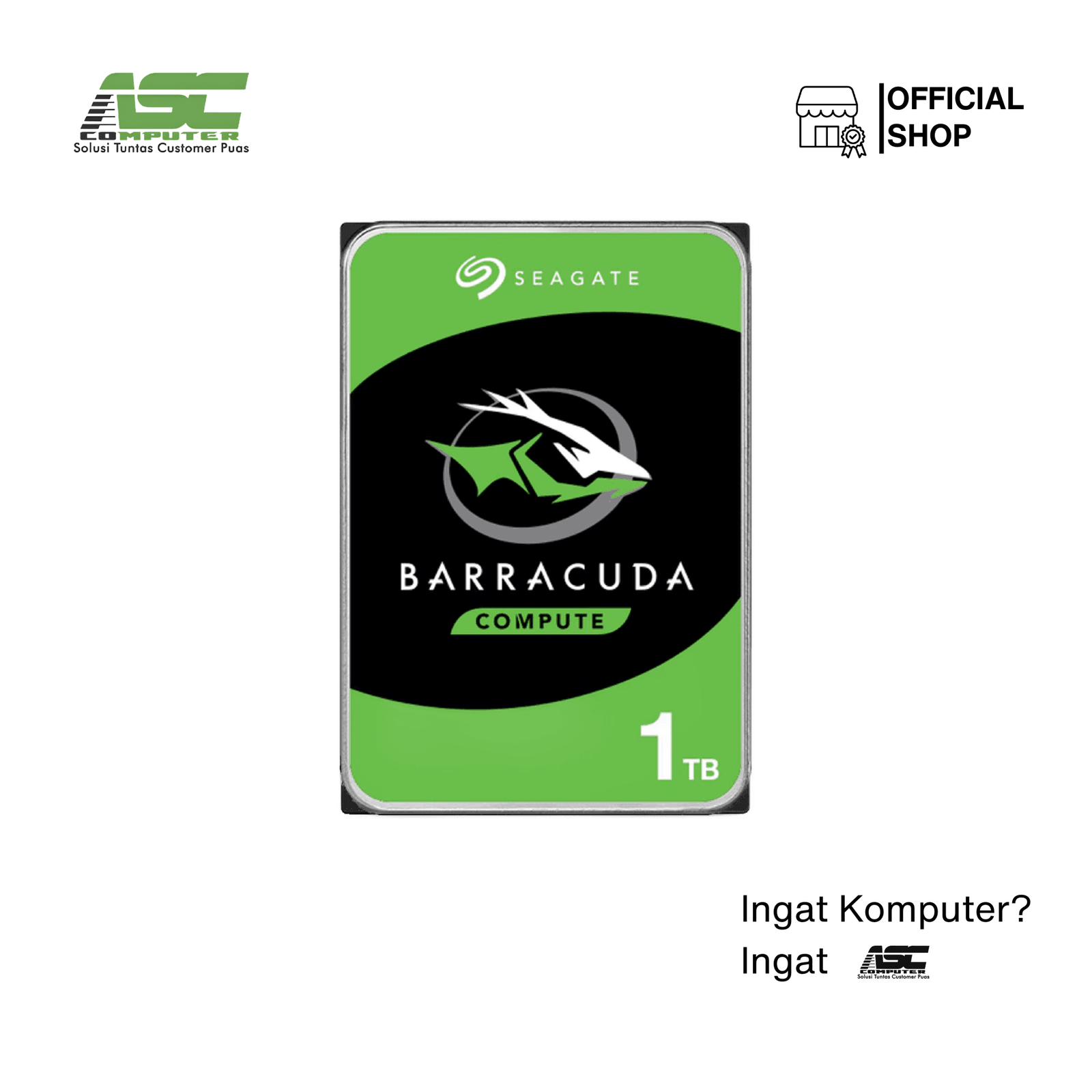 Harddisk Internal 3.5 Inch Seagate BarraCuda 1TB ST1000DM010