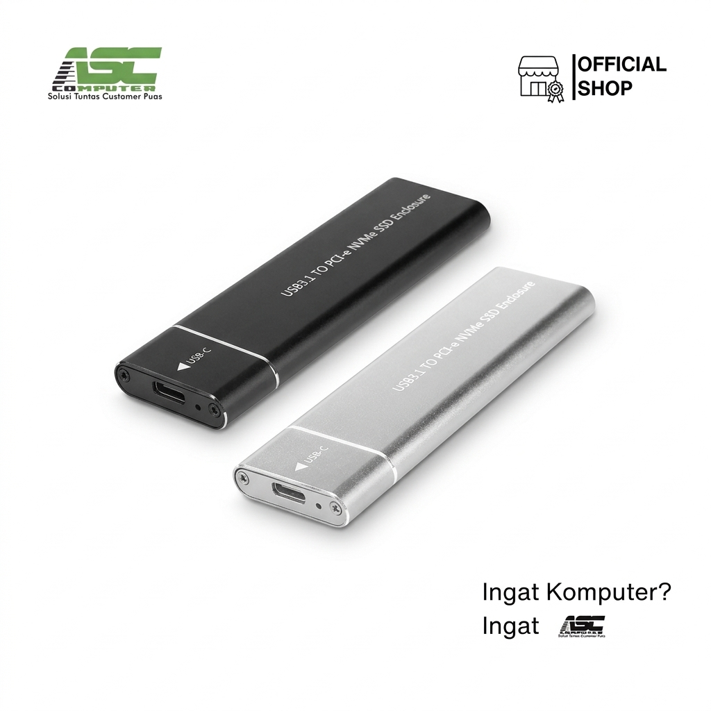 Enclosure SSD M.2 NVMe External Case USB 3.1 Type-C