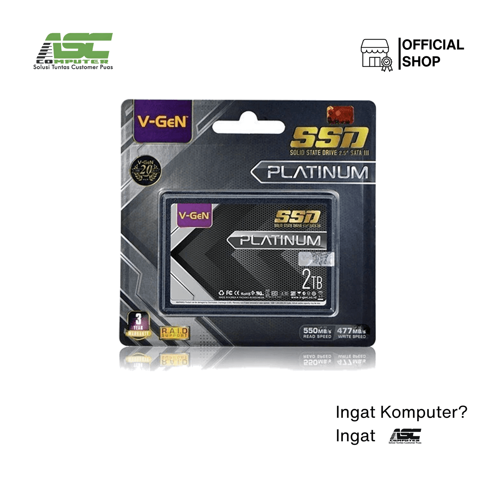 SSD Sata V-Gen 2TB
